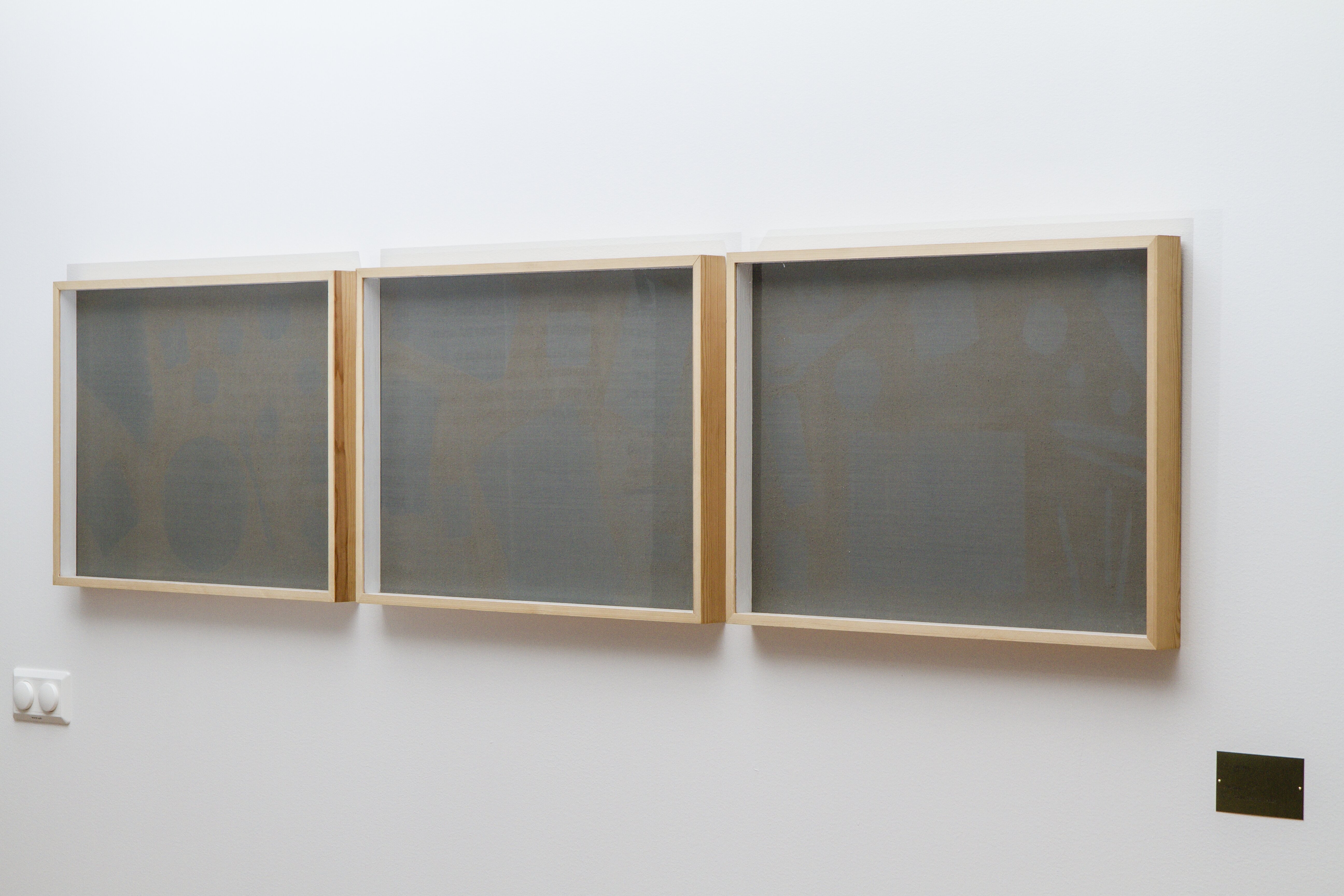 Jeuno JE Kim & Lasse Krog Møller, Greece Gropers Foundation, 2012. Dust Museum, Collection 1-3, Dust from Desks and Tables.