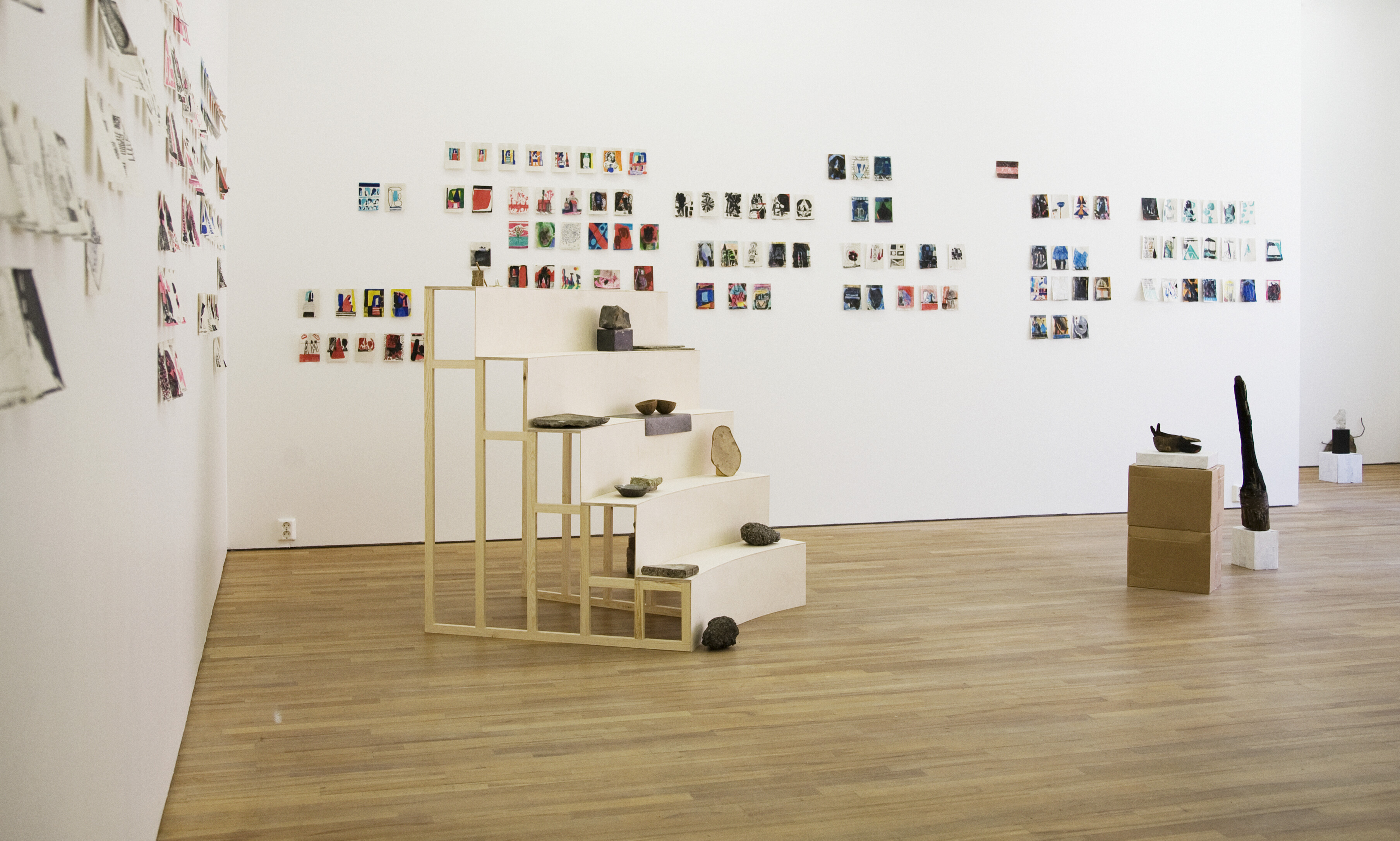 Andreas Mangione, the sound is gone but not forgotten. Installation view.