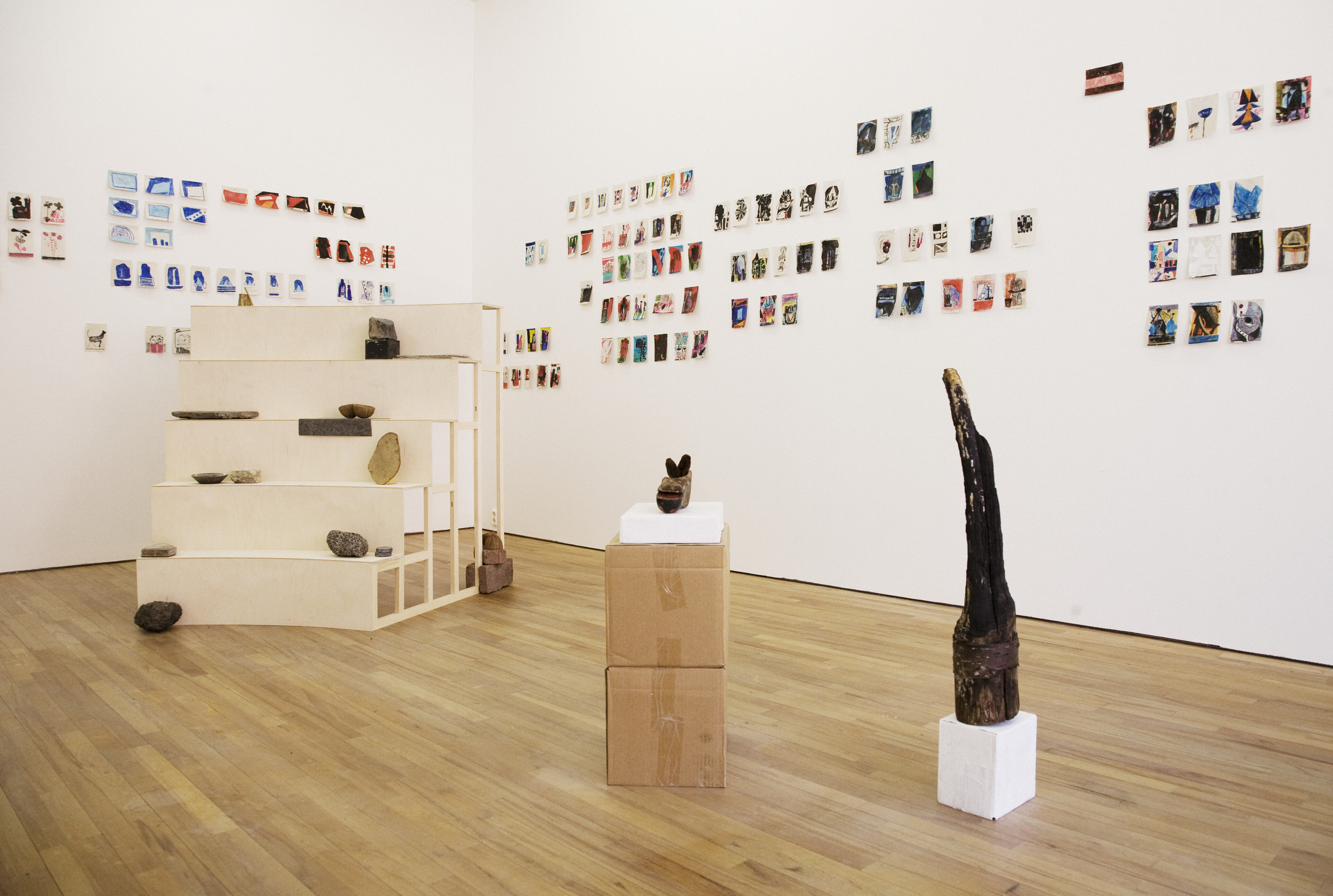 Andreas Mangione, the sound is gone but not forgotten. Installation view.