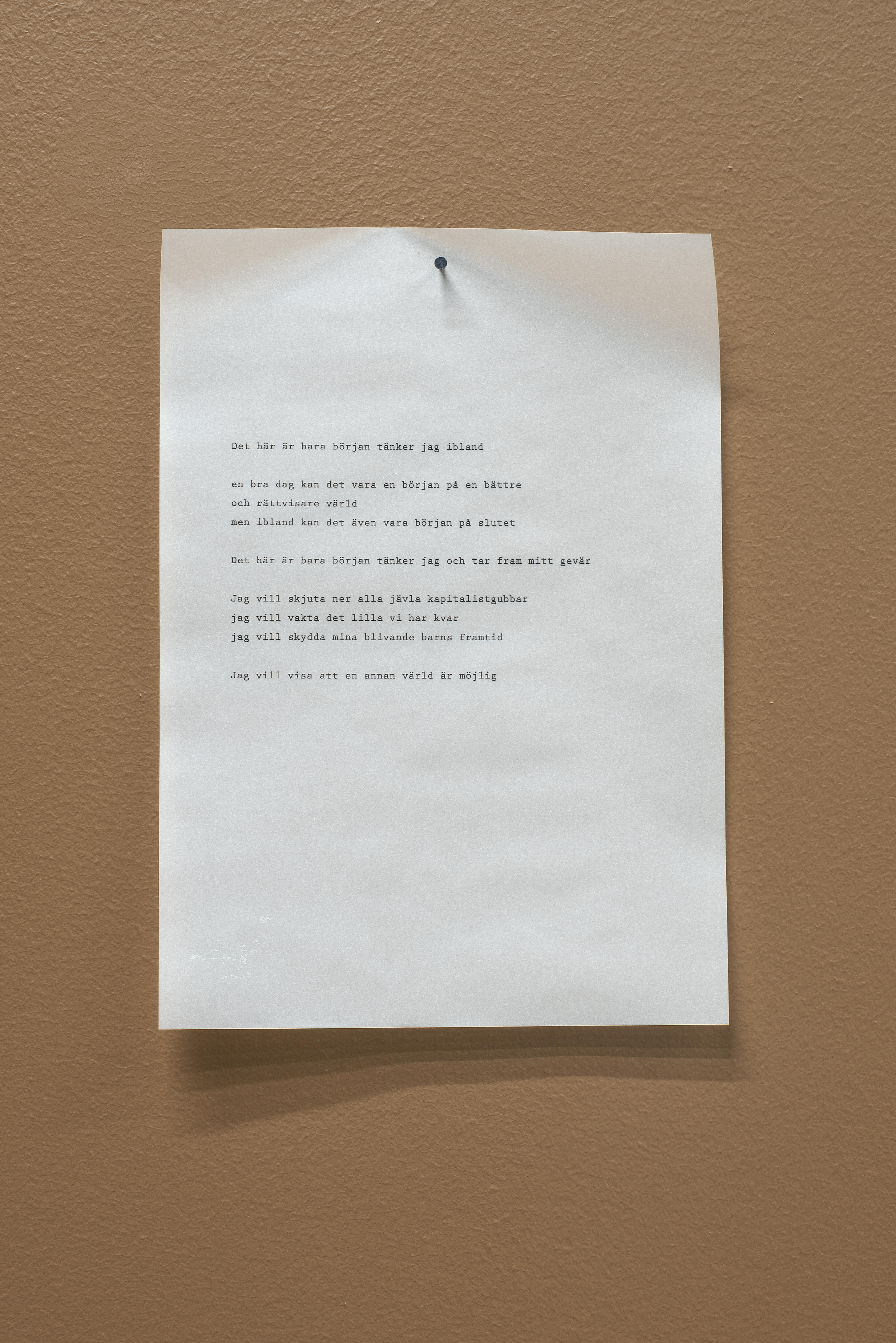 Ella Tillema, This is just the beginning I-II, 2012.