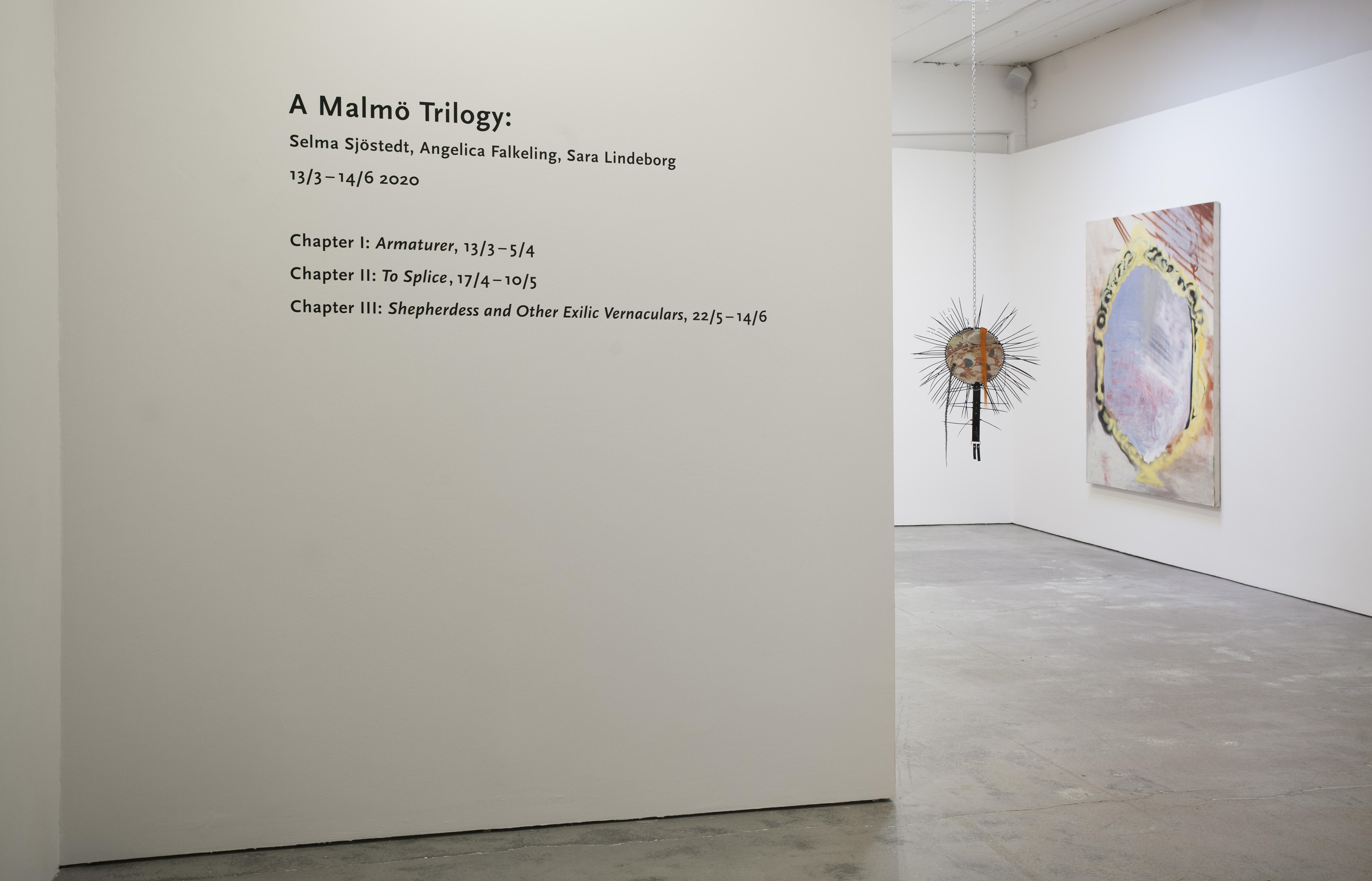 Armaturer. Installation view.