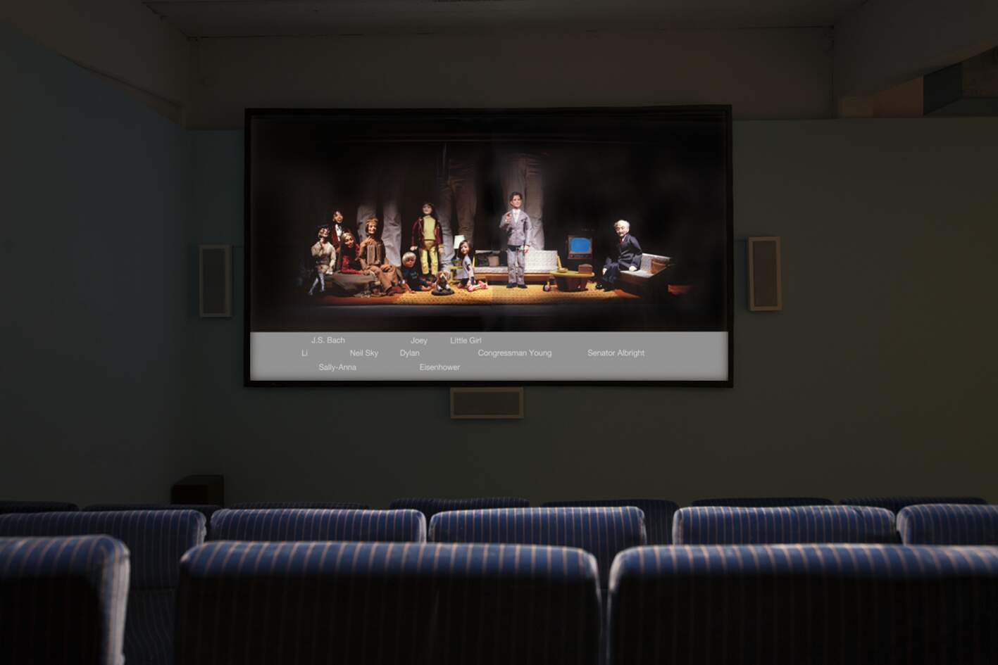 Installation view.