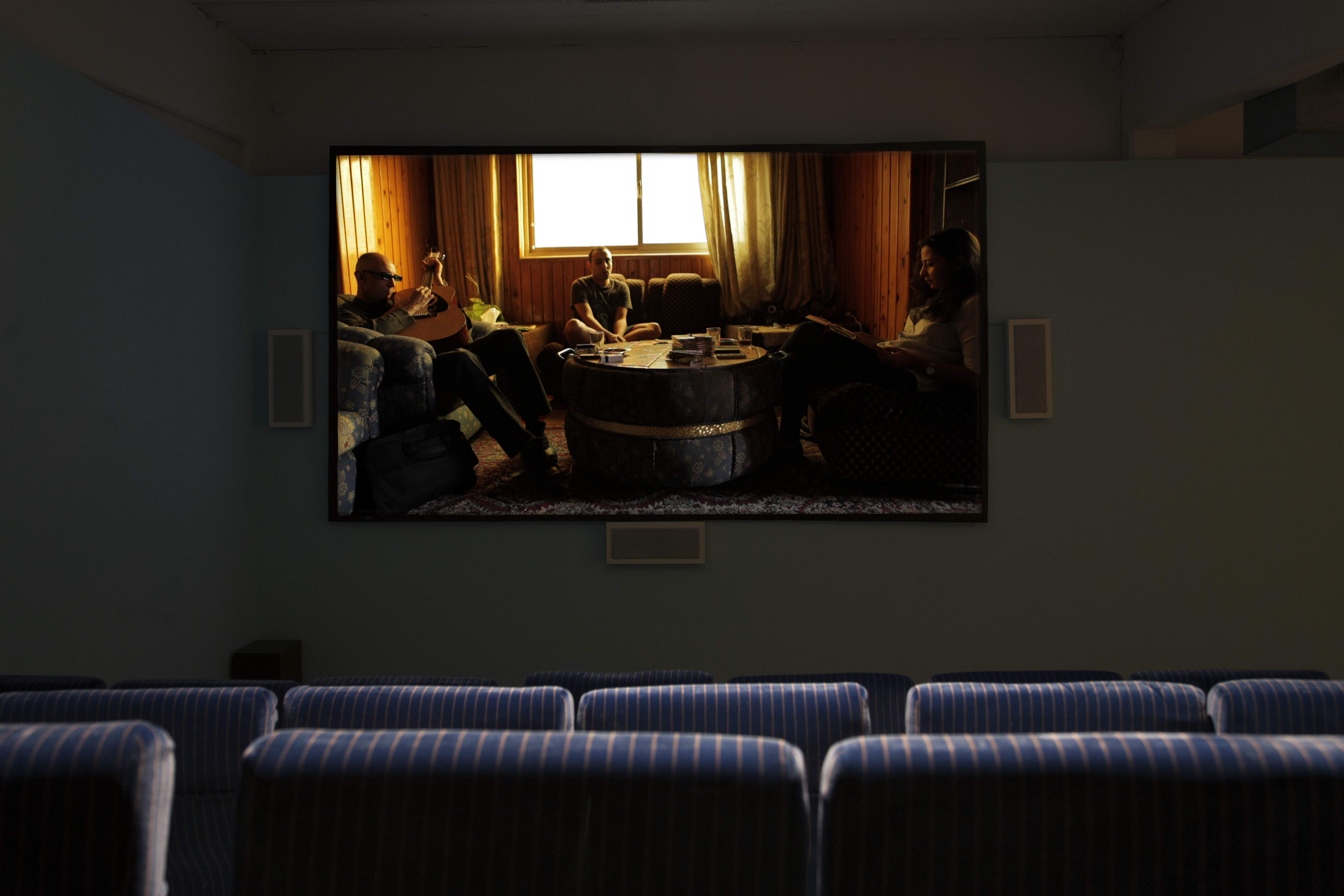 Installation view.