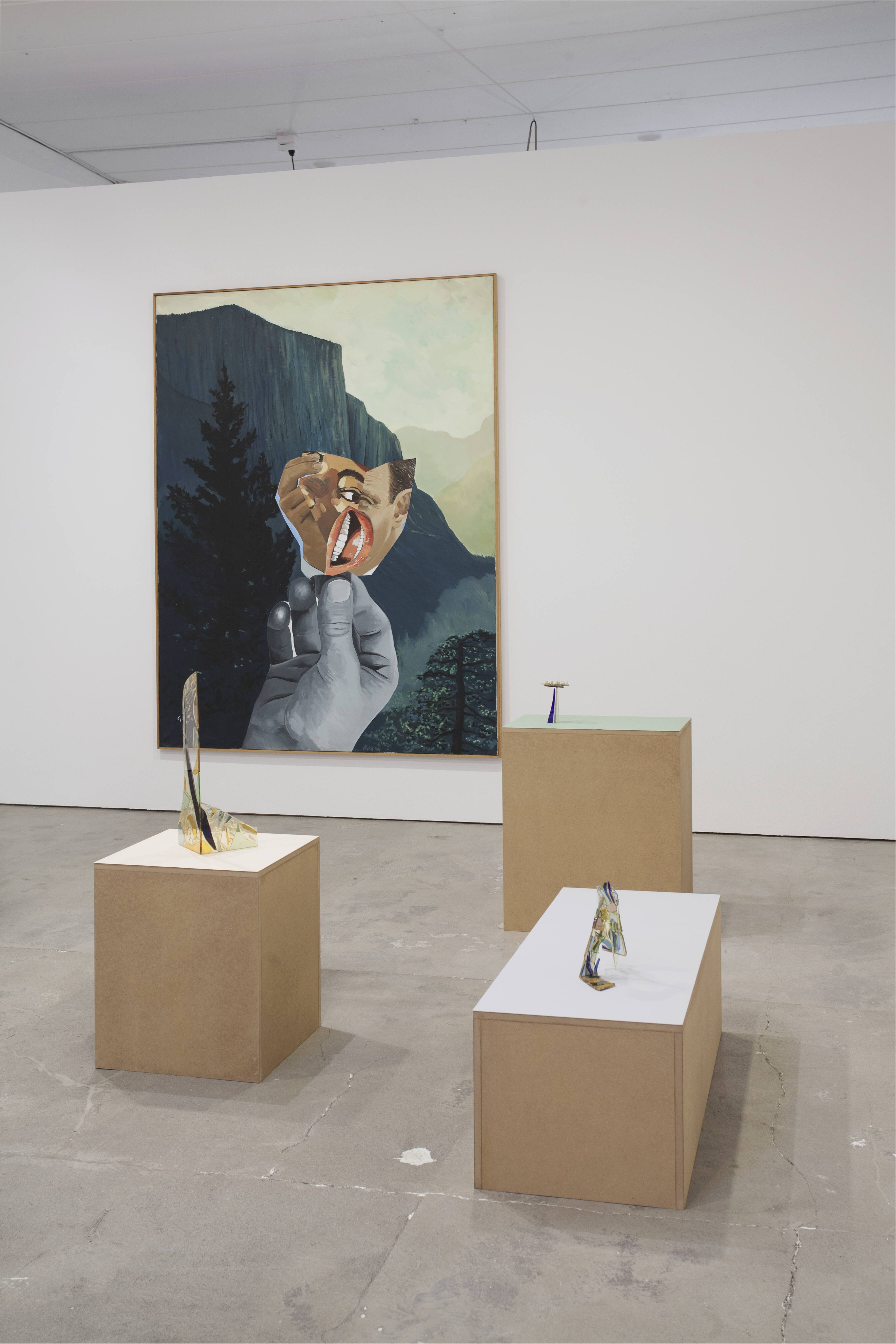 today, tomorrow. Installation view.
