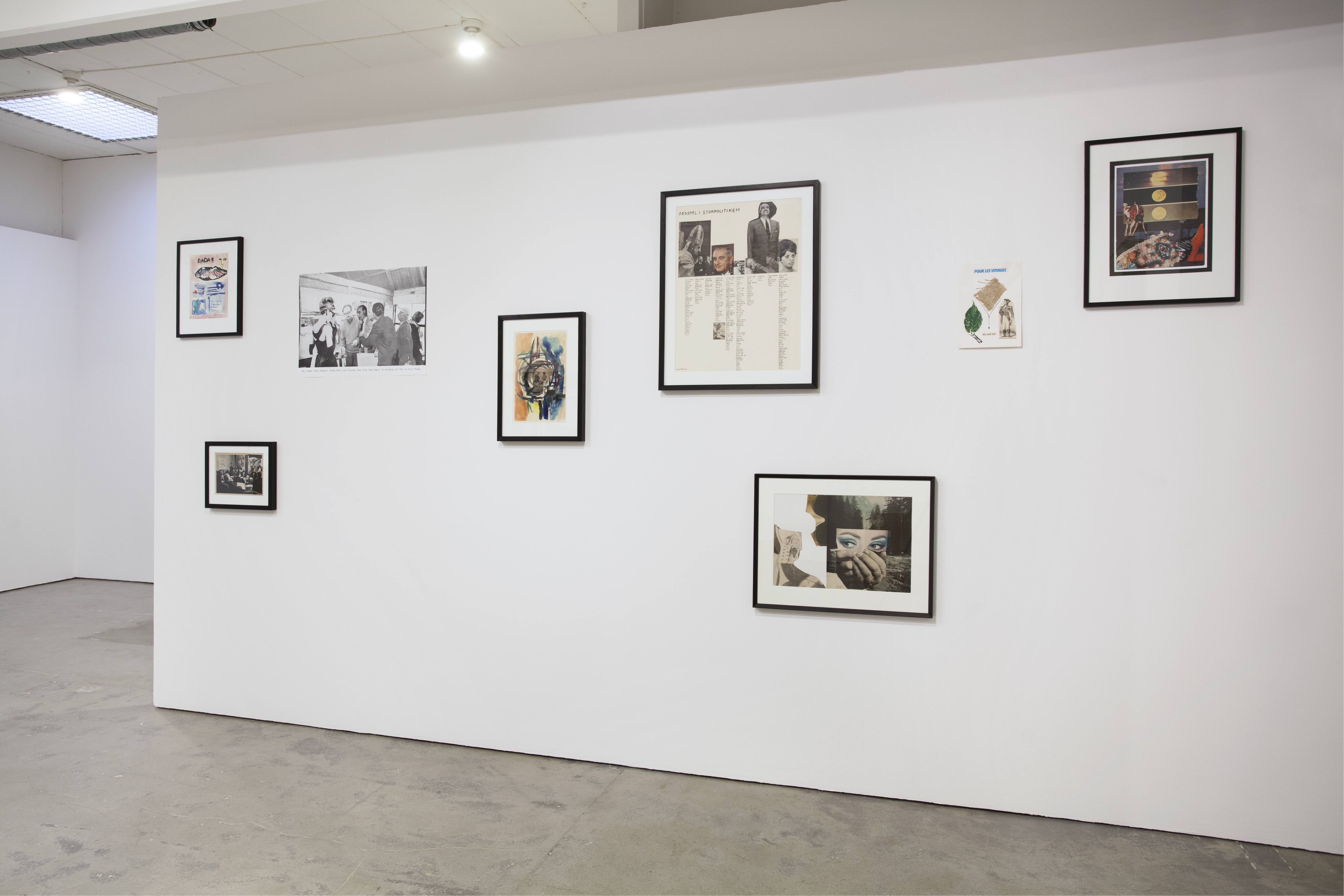 today, tomorrow. Installation view.
