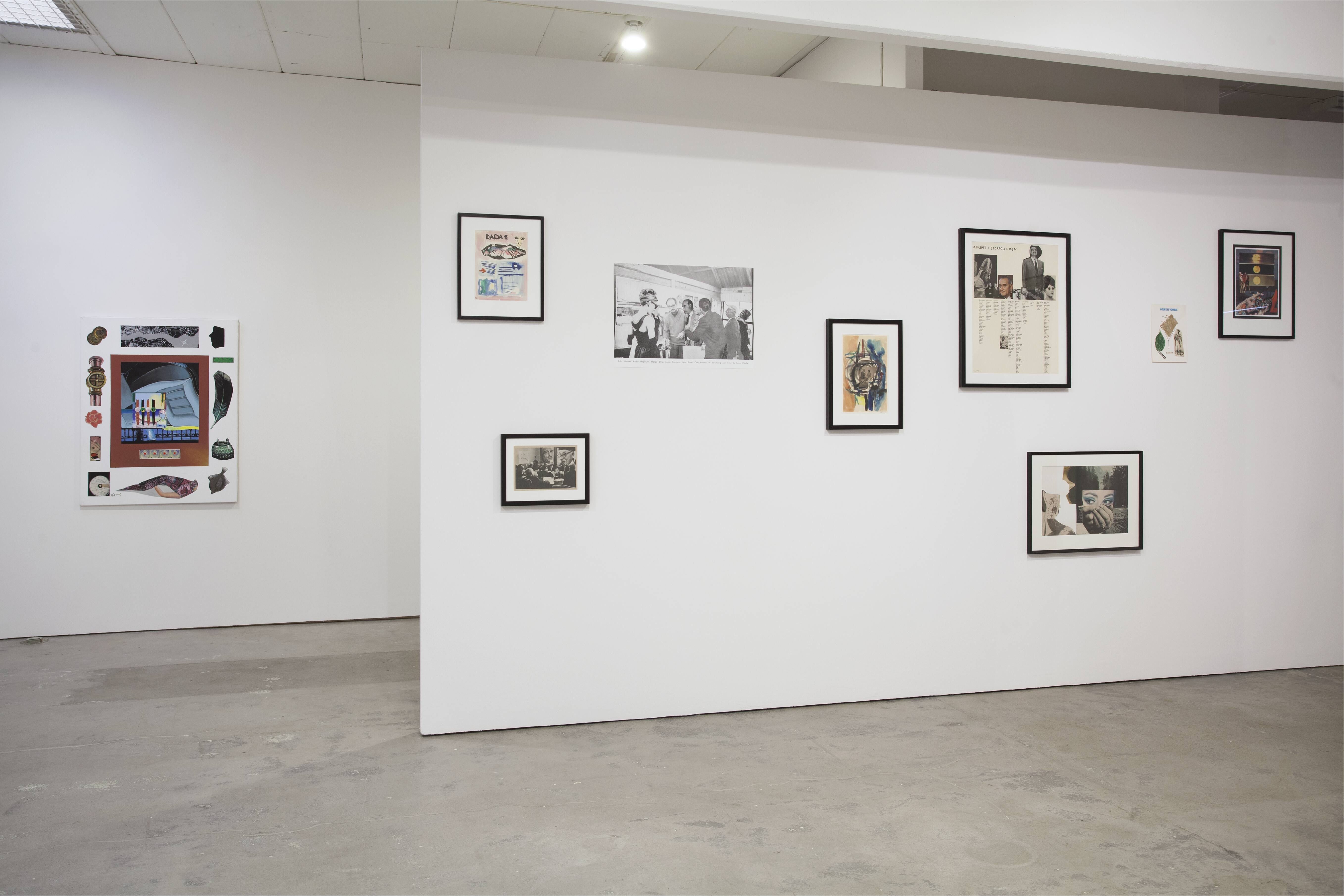today, tomorrow. Installation view.