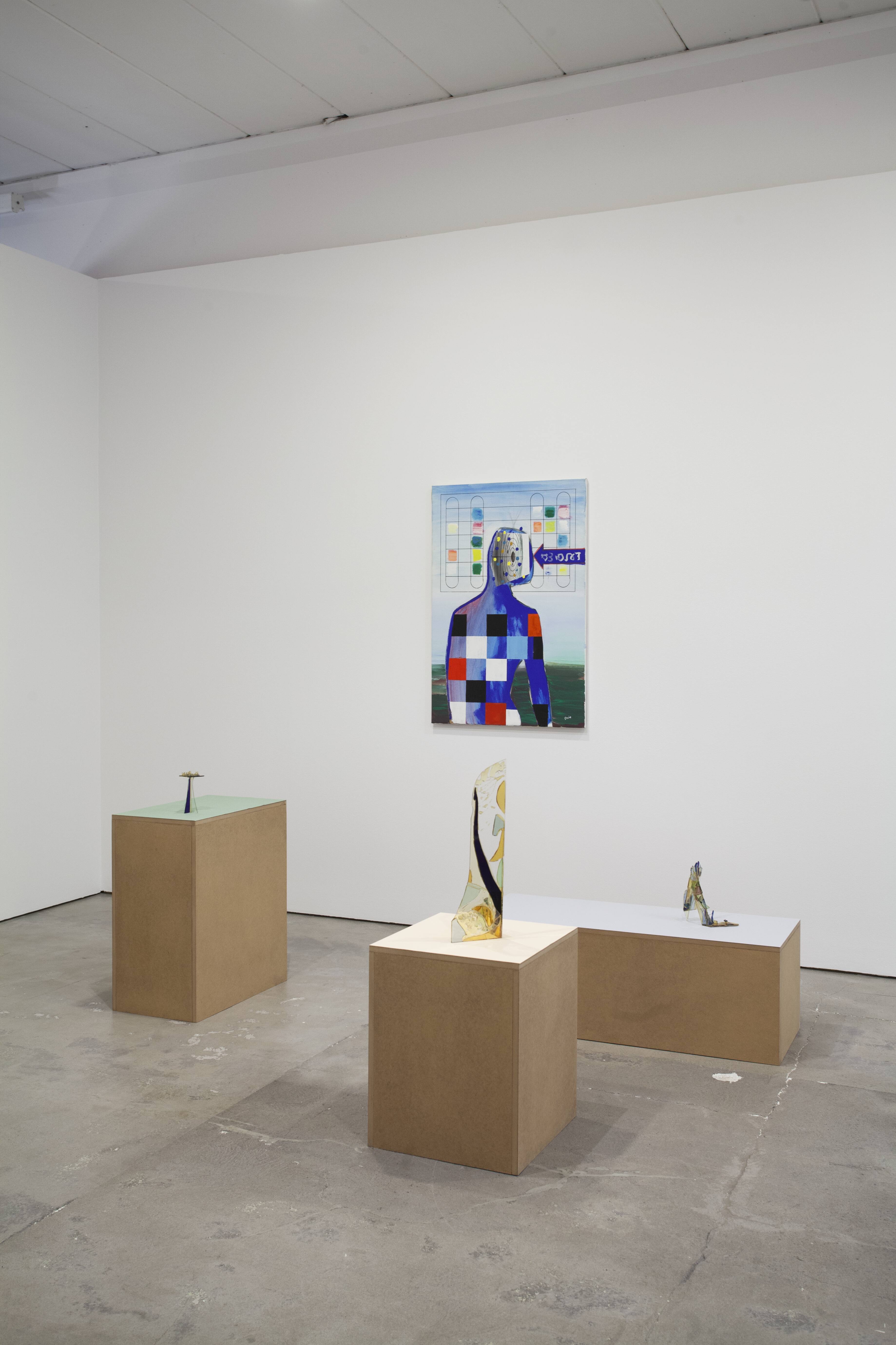 today, tomorrow. Installation view.