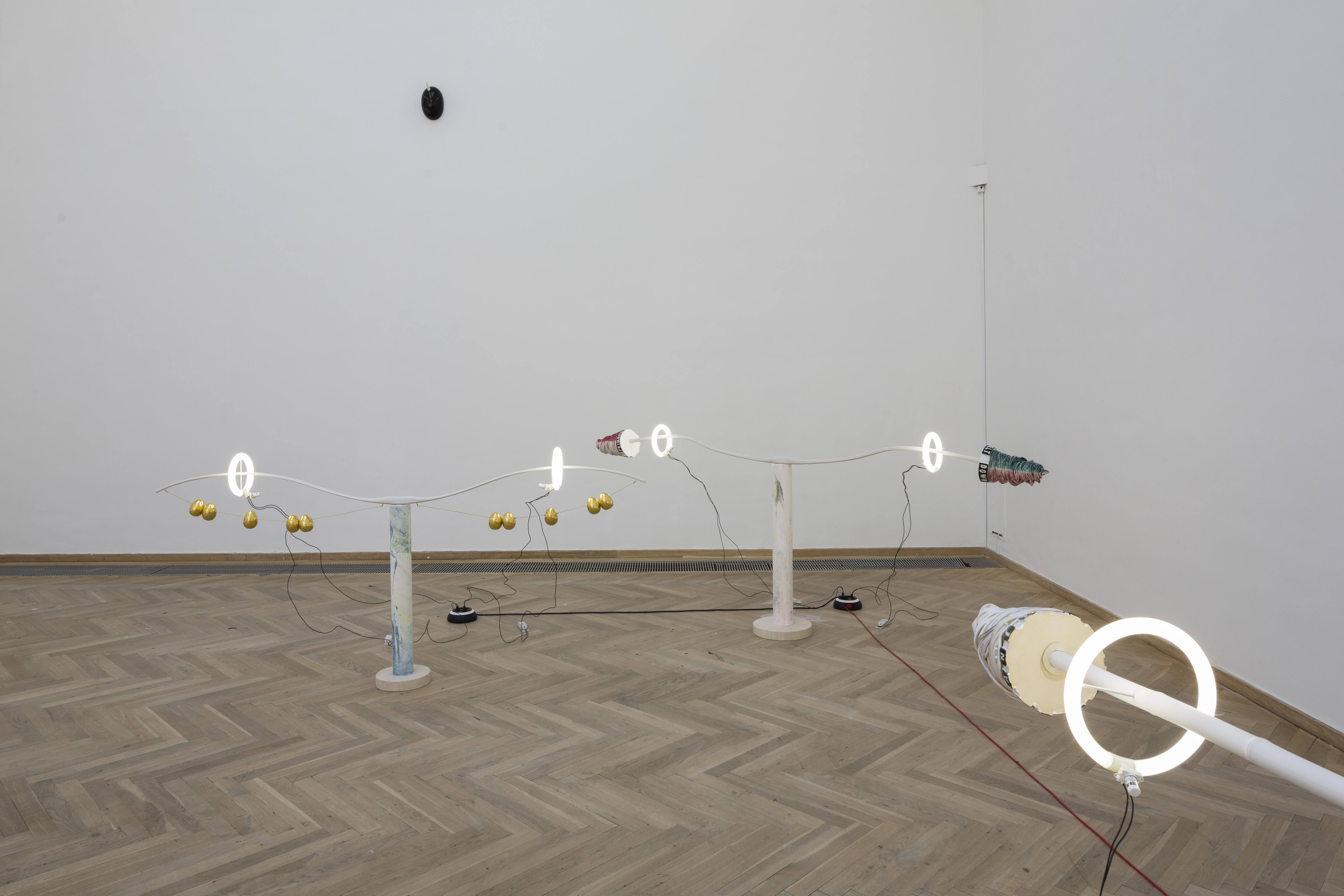 Jennifer Tee, Occult Geometry. Installation view.