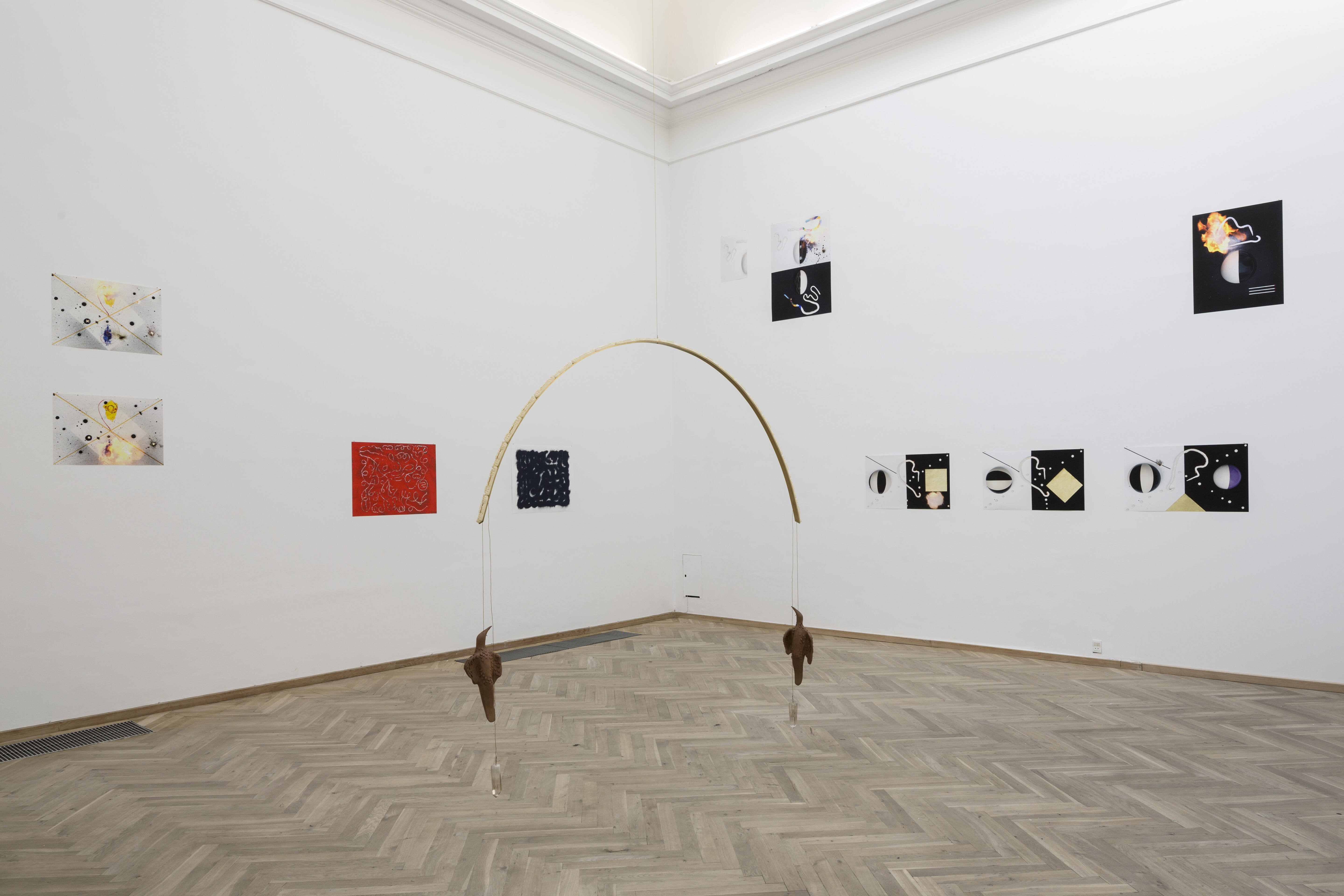 Jennifer Tee, Occult Geometry. Installation view.