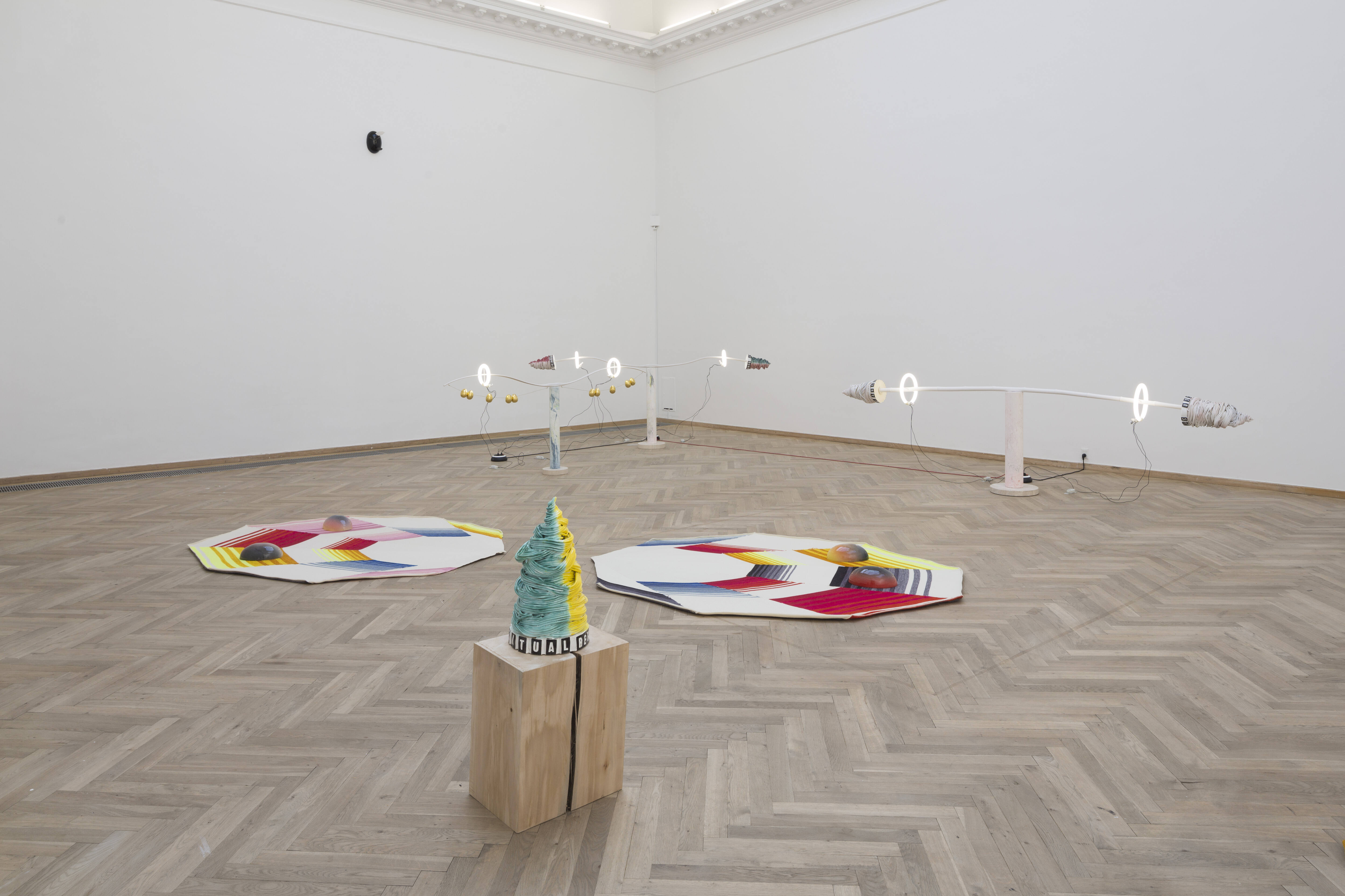 Jennifer Tee, Occult Geometry. Installation view.