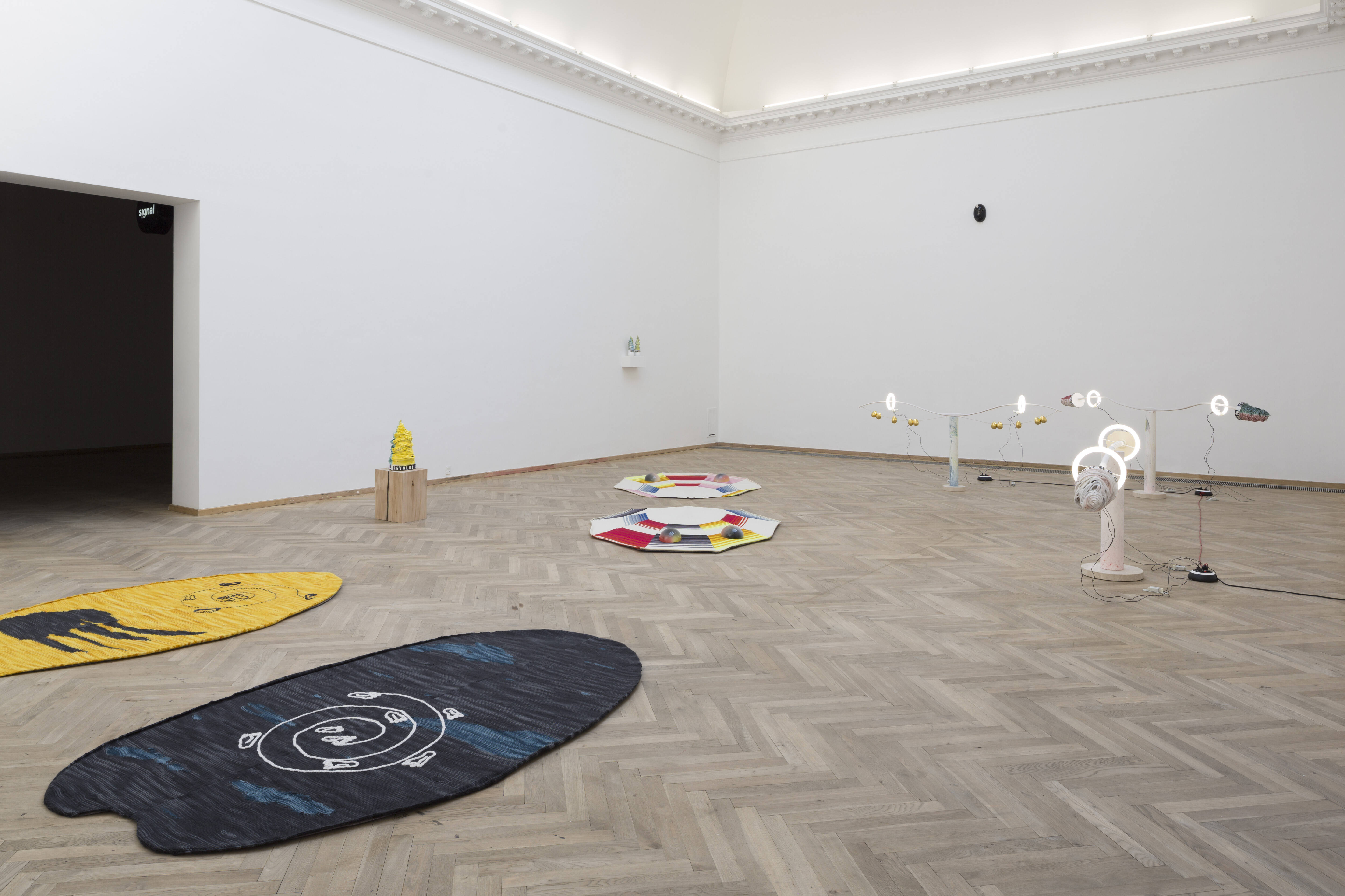 Jennifer Tee, Occult Geometry. Installation view.