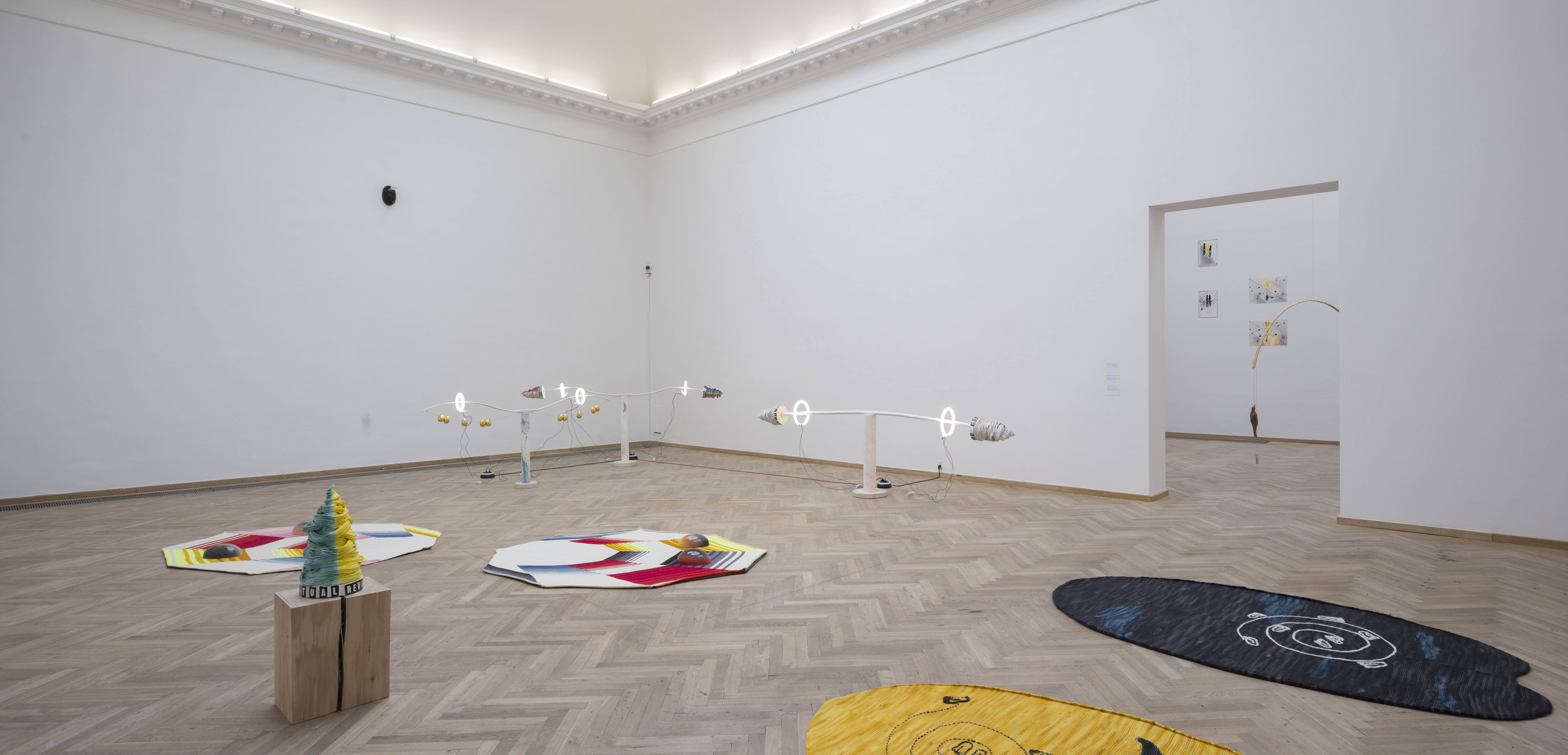 Jennifer Tee, Occult Geometry. Installation view.