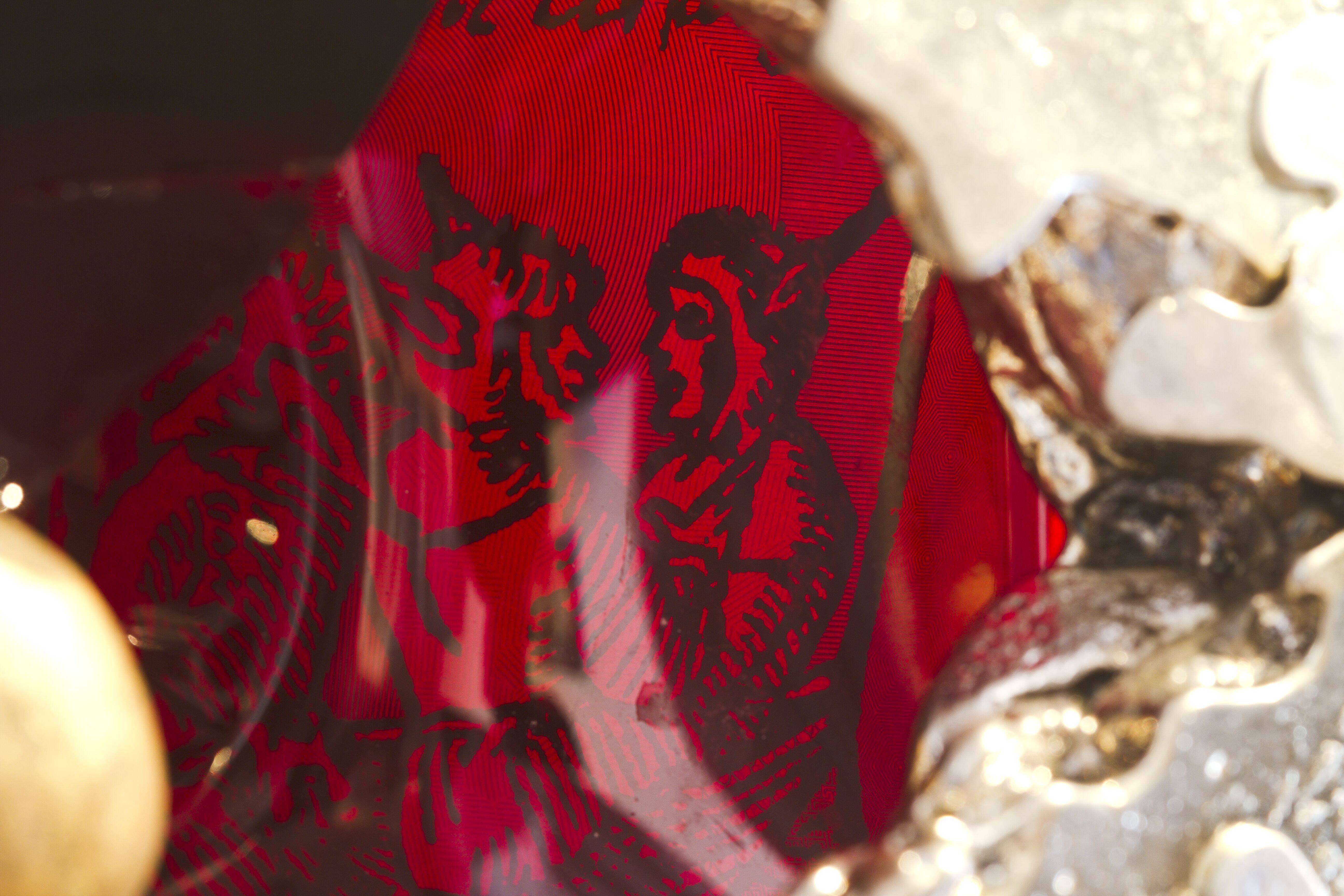 ucy Skaer, Liquidity in the Mind of the Fool, 2012. Detail.