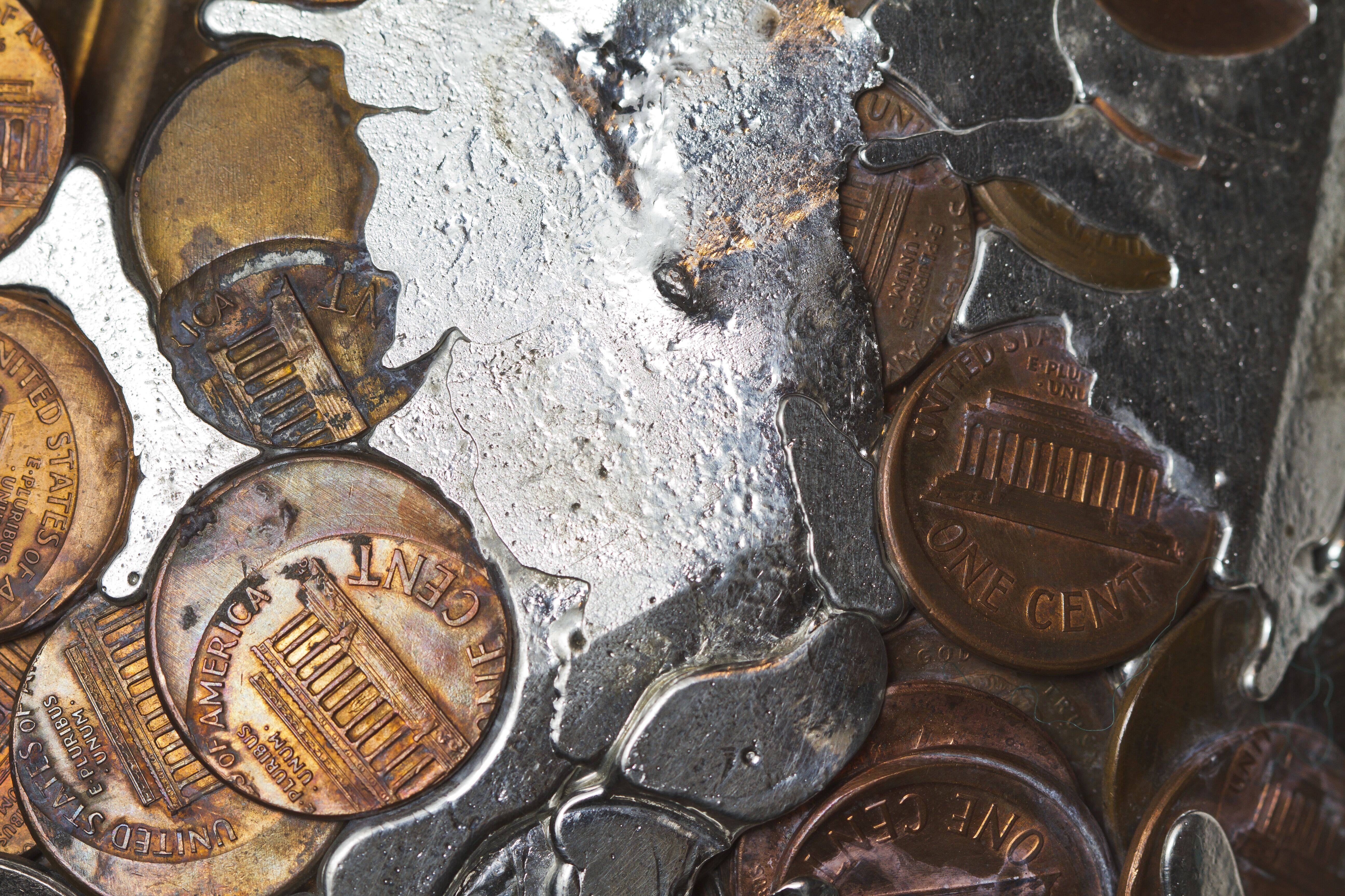 ucy Skaer, Liquidity in the Mind of the Fool, 2012. Detail.