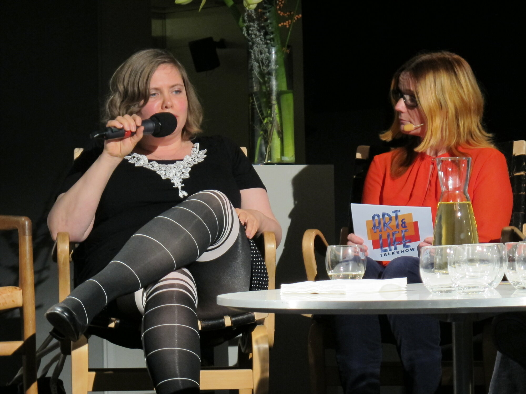 Art & Life - A talk show by Kerstin Cmelka, 2012.