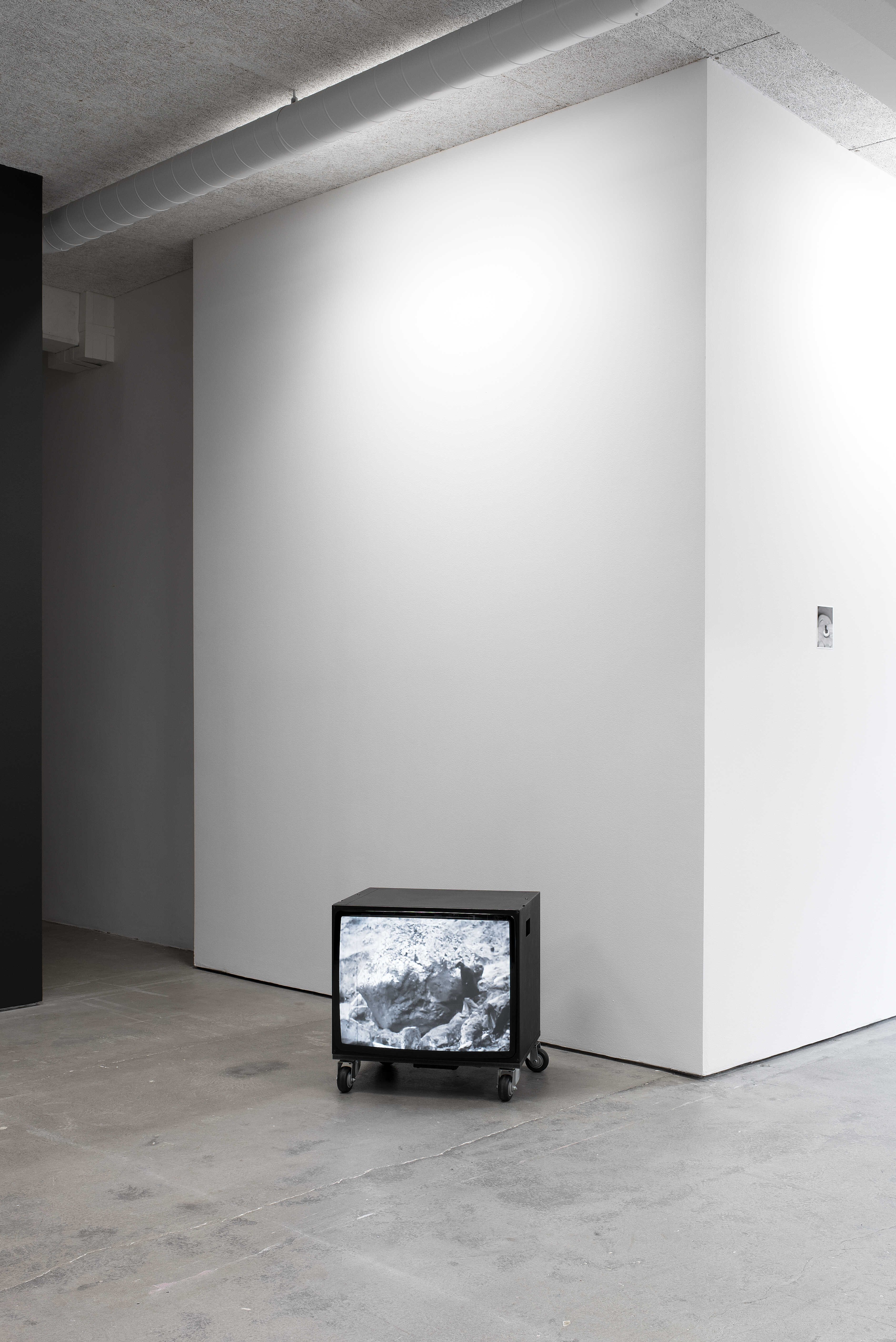 niilas helander, If I am the lake you take your face from. Installation view. 