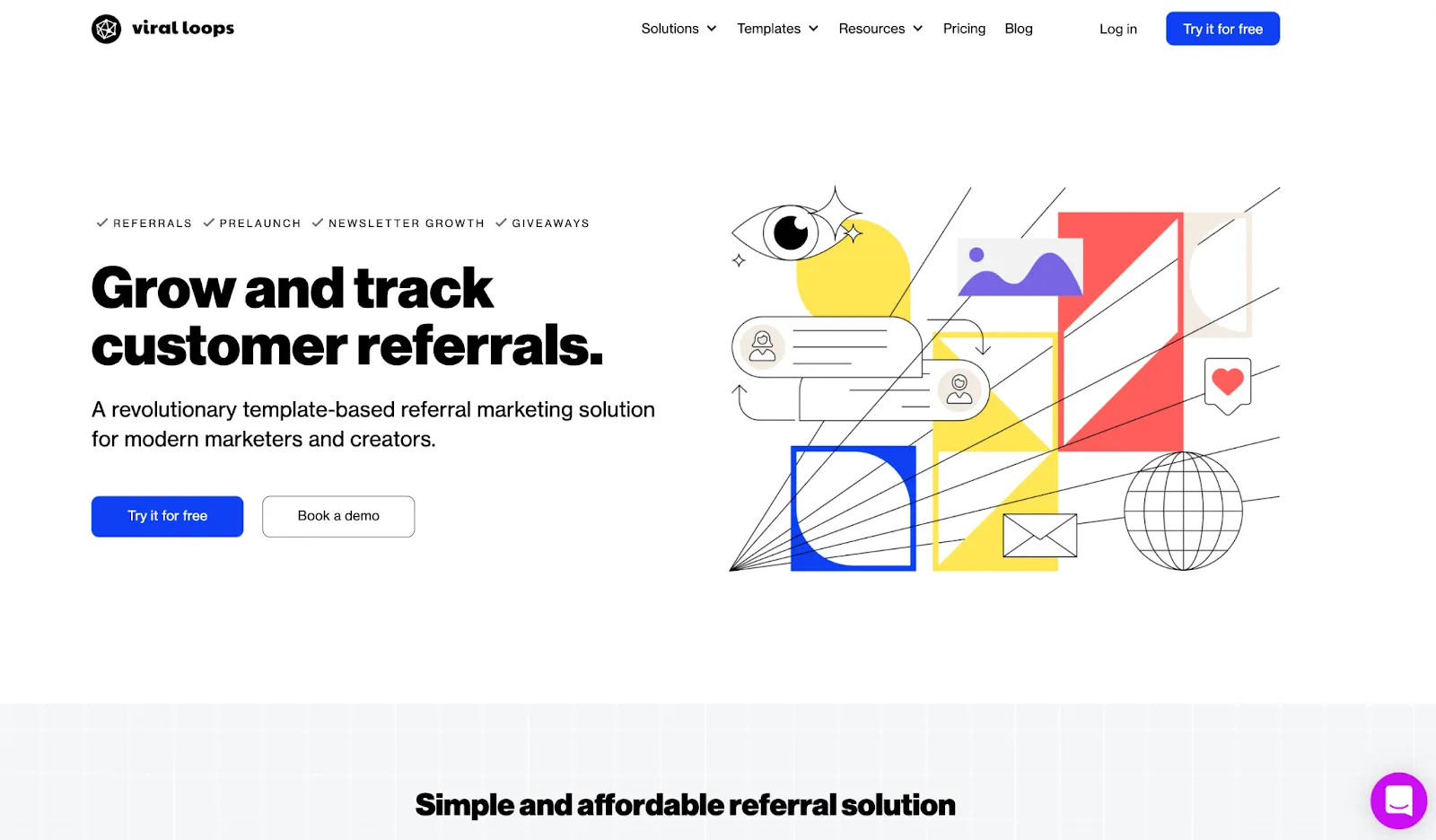 Referral marketing software example