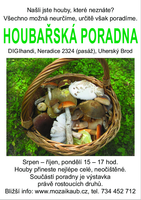 Houbařská poradna - Uherský Brod