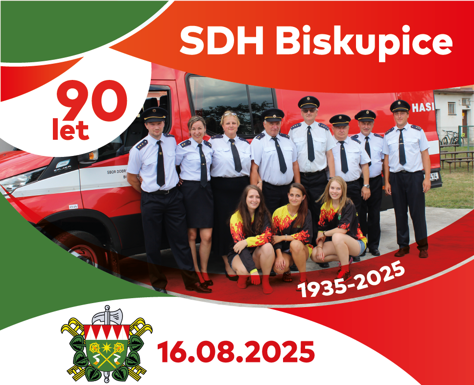 90 let SDH Biskupice