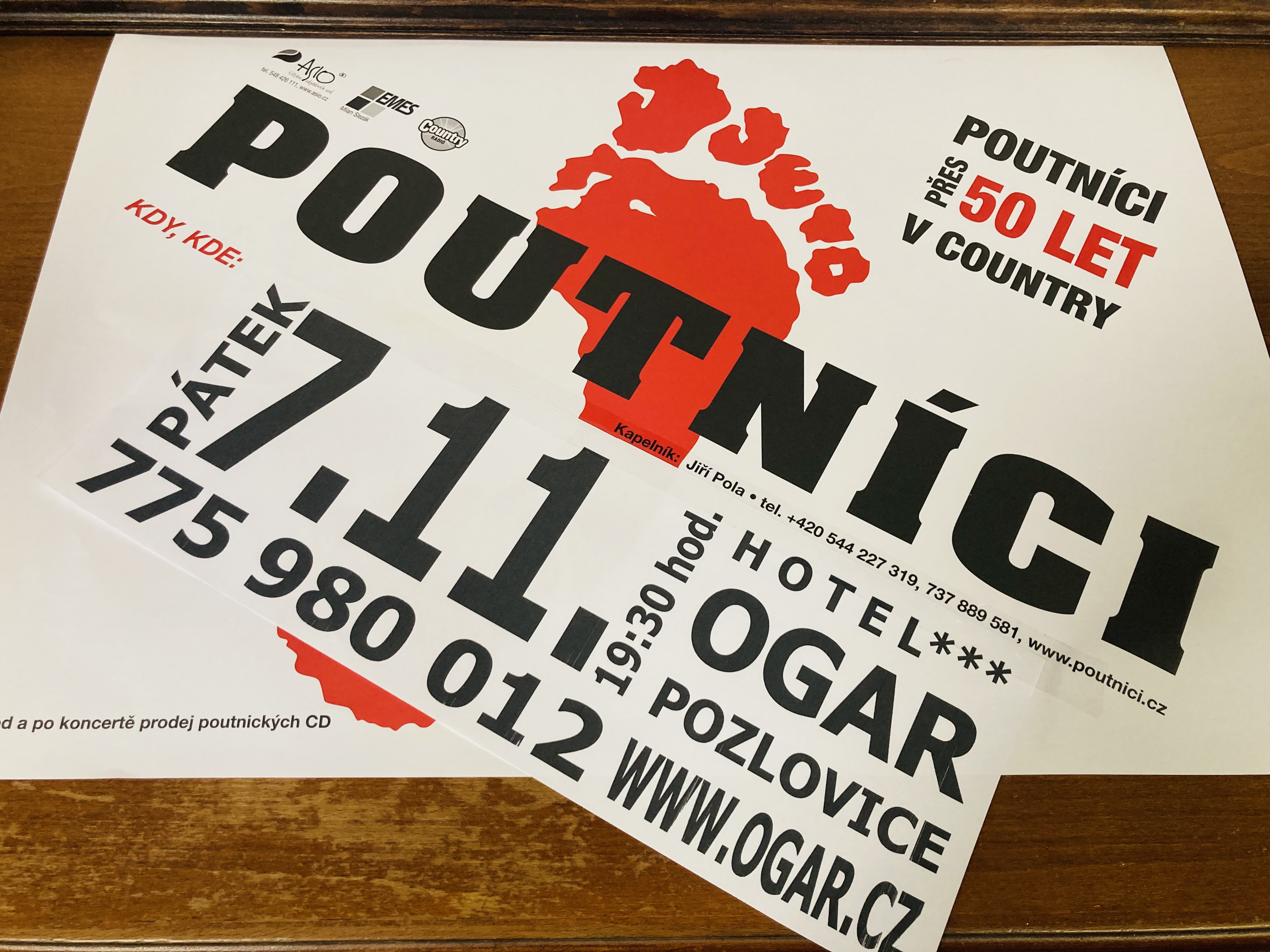 Koncert Poutníci - Valašský šenk Ogar Pozlovice