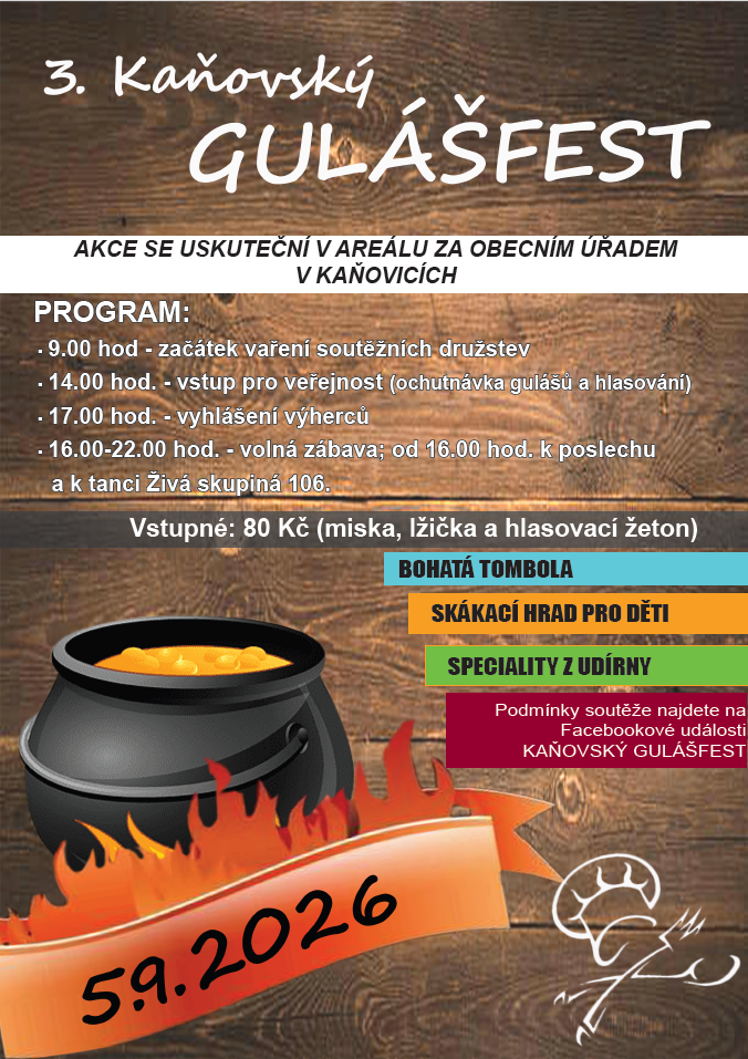 3. Kaňovský gulášfest
