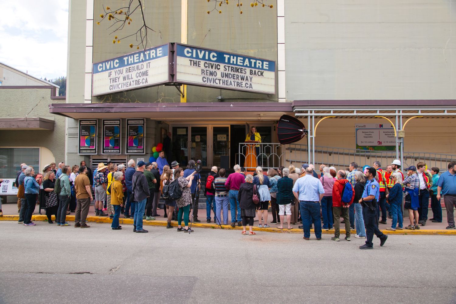 The Civic Theatre groundbreaking ceremony