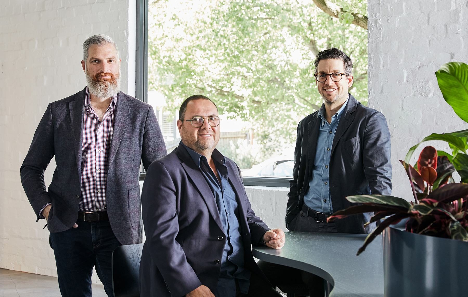 Simmy Abraham, Lev Bachar and Marc Levin of Connect Plus