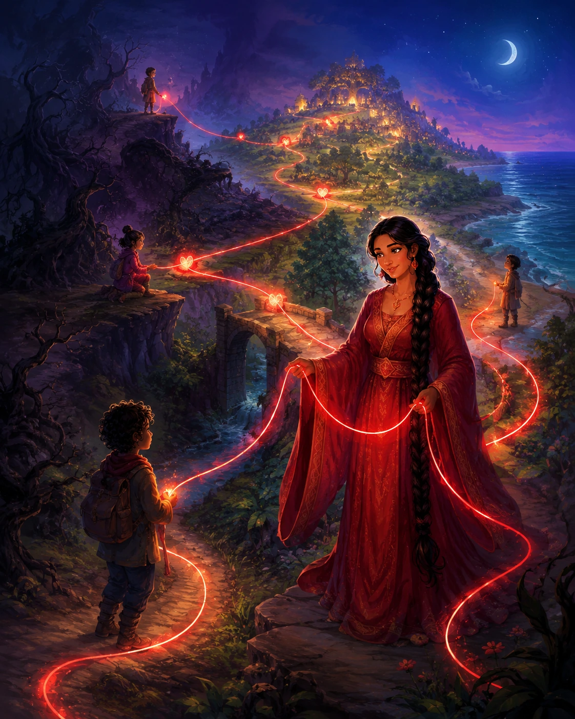 Miralda and the Red Thread