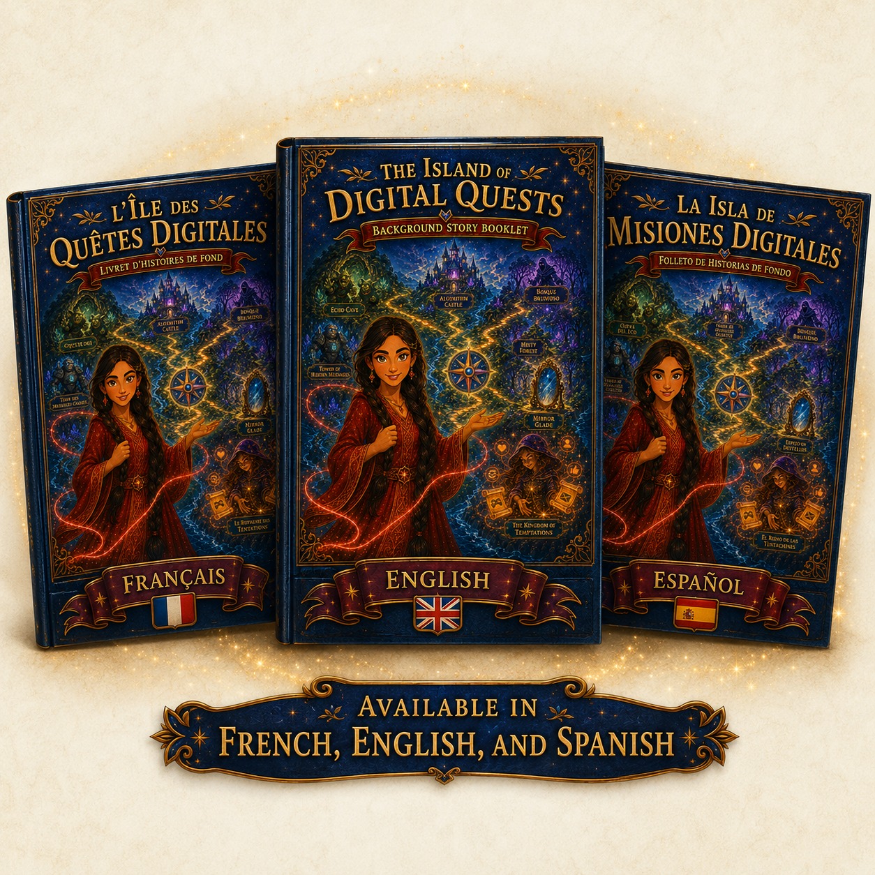 Available in French, English and Spanish