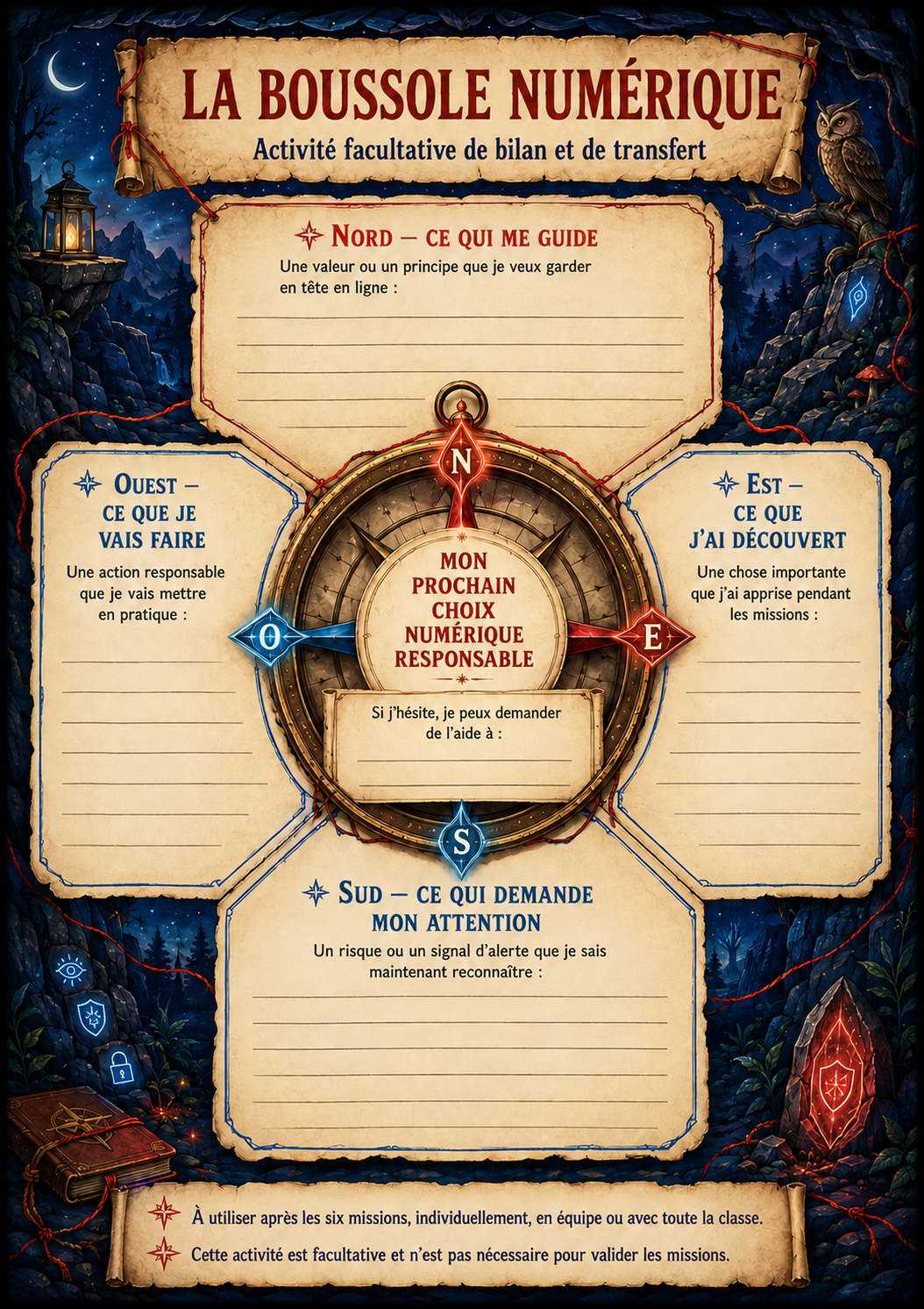 Disponible en français, en anglais et en espagnol