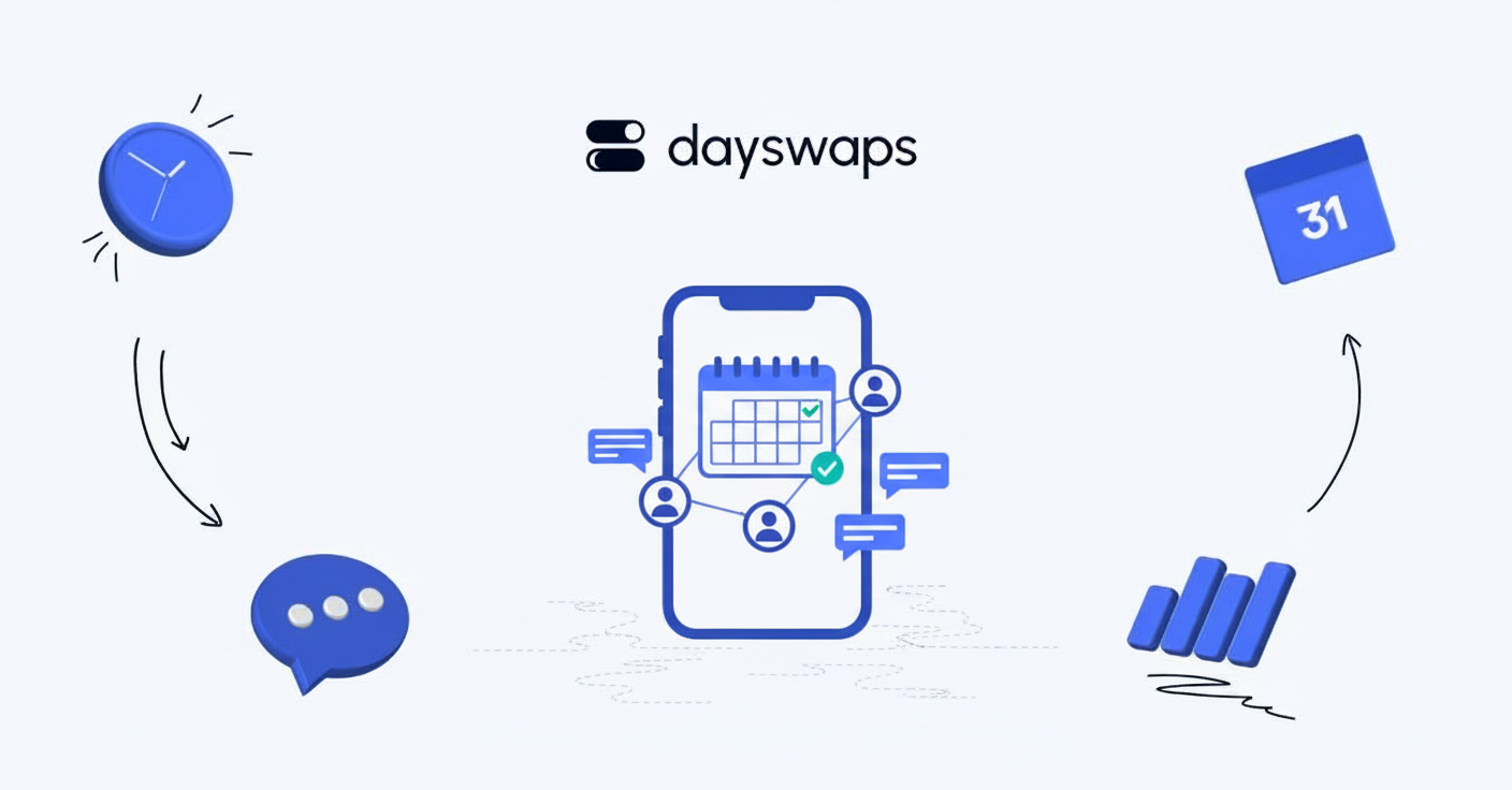 Efektivní komunikace směn: Konec chaosu v mobilu