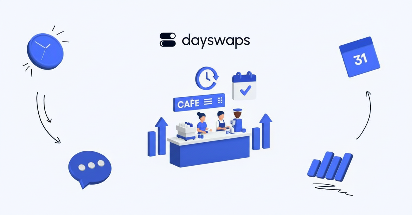 Success story kavárna: Jak ušetřit 5 hodin týdně s Dayswaps