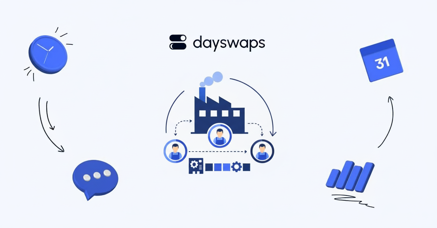 Plánování směn ve výrobě: Jak na bezchybný 24/7 provoz