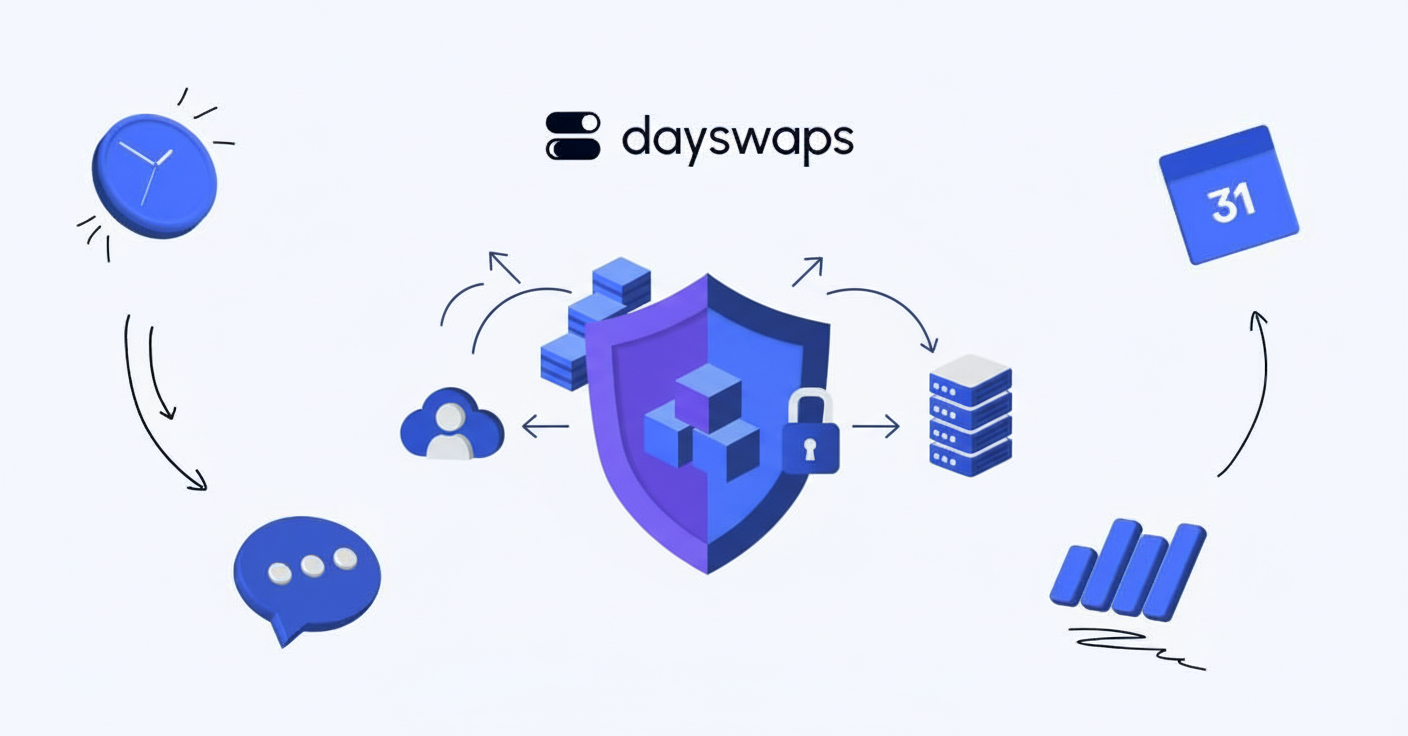 Bezpečnost dat HR: Jak Dayswaps chrání vaše informace