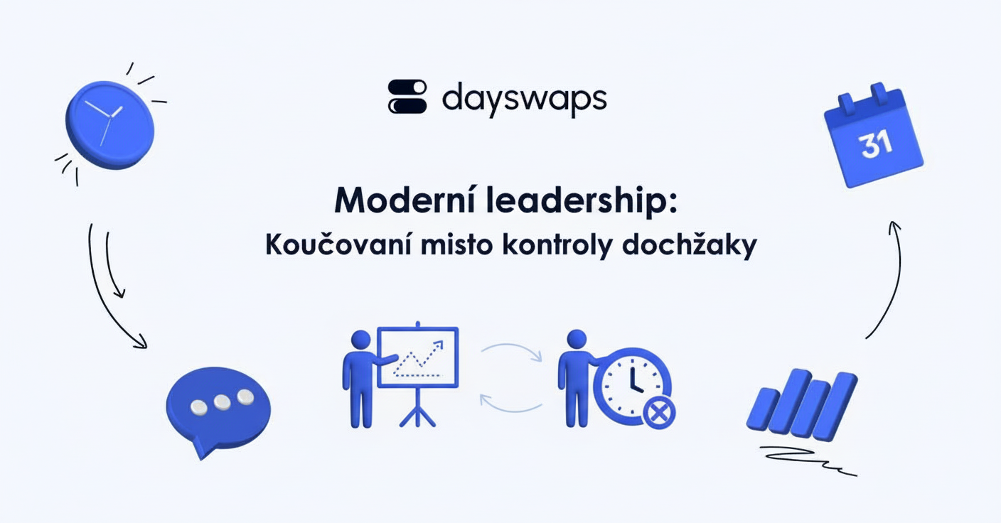 Moderní leadership: Koučování místo kontroly docházky