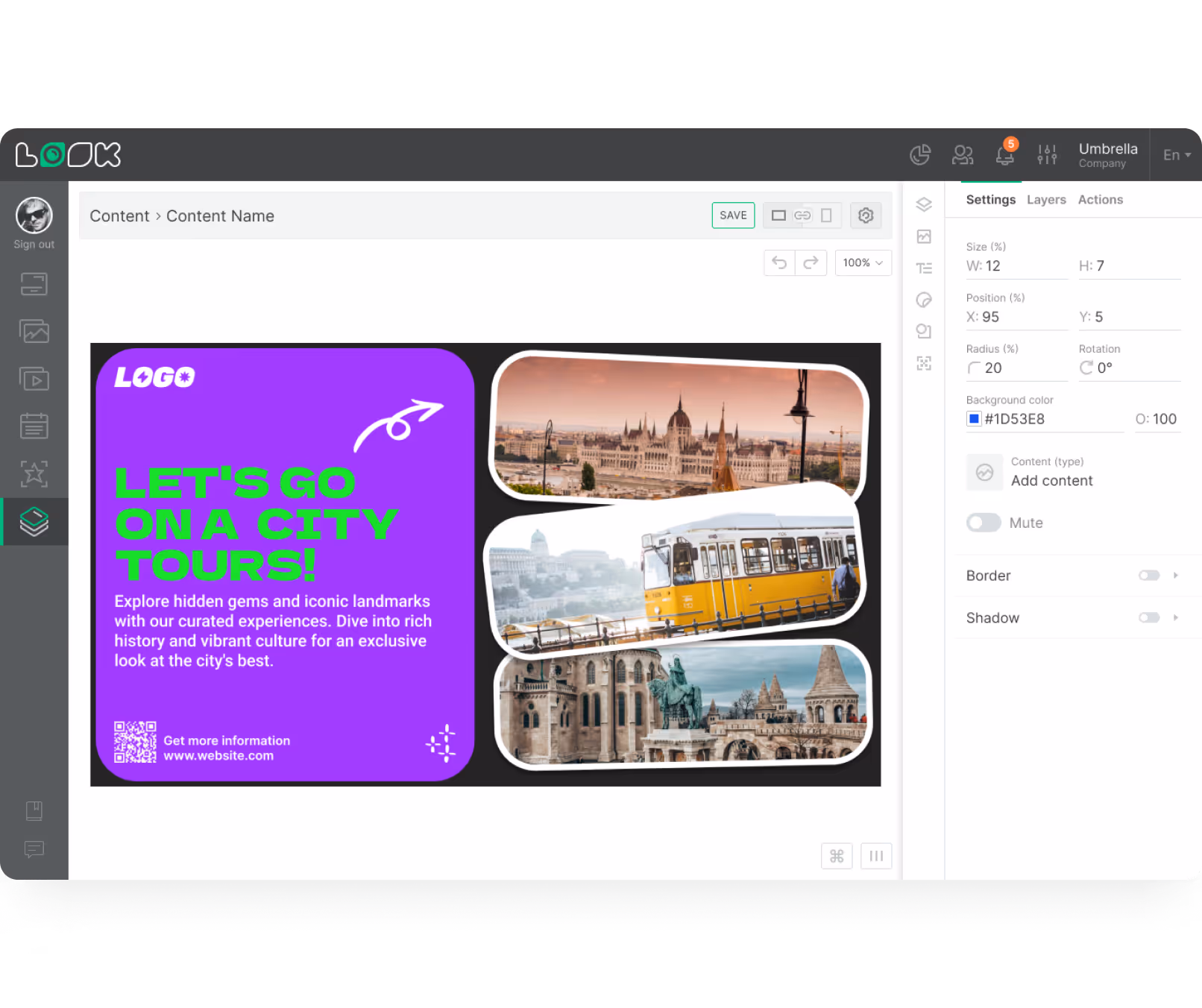Content Creator Dashboard screenshot