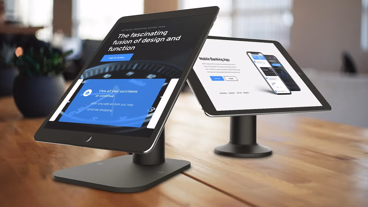 Top 6 Mounts for iPads and Tablets Used as a Digital Signage