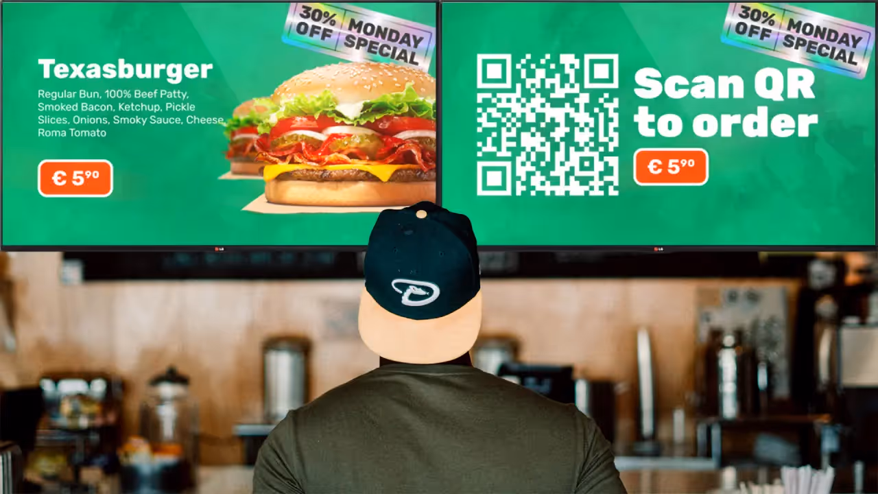 Digital Menu with QR