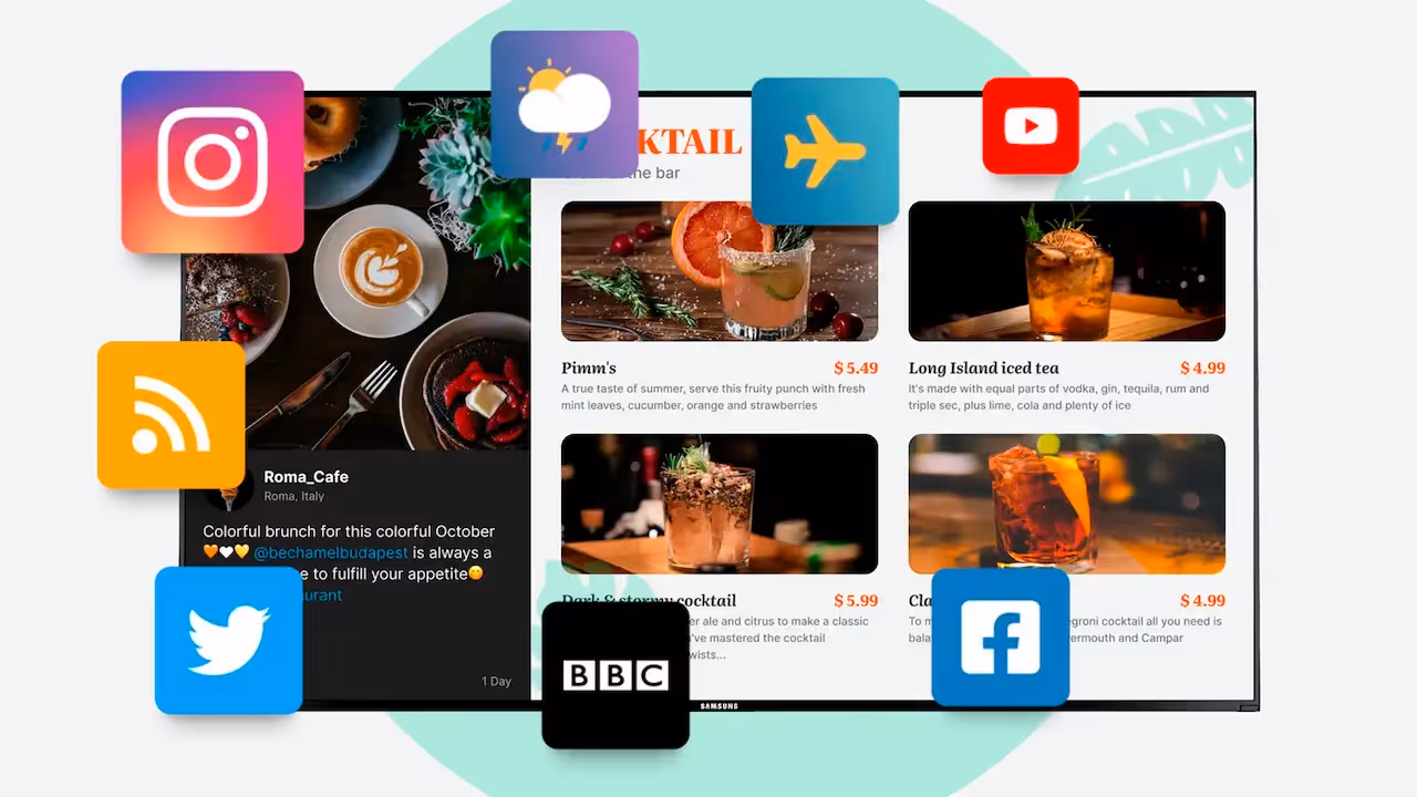 What Are Digital Signage Widgets? Best Ways to Use Them