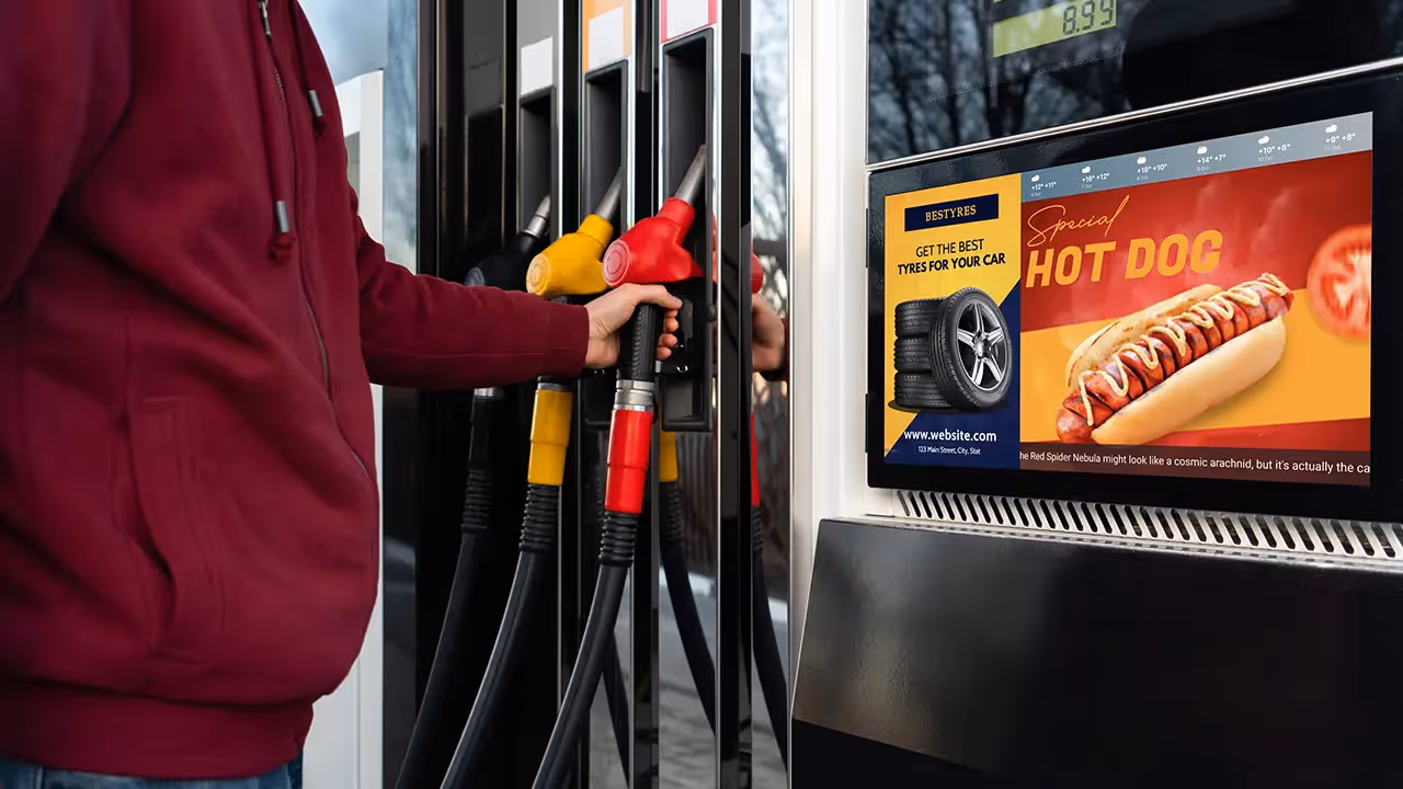 Digital Signage for Gas Stations: Benefits & Opportunities