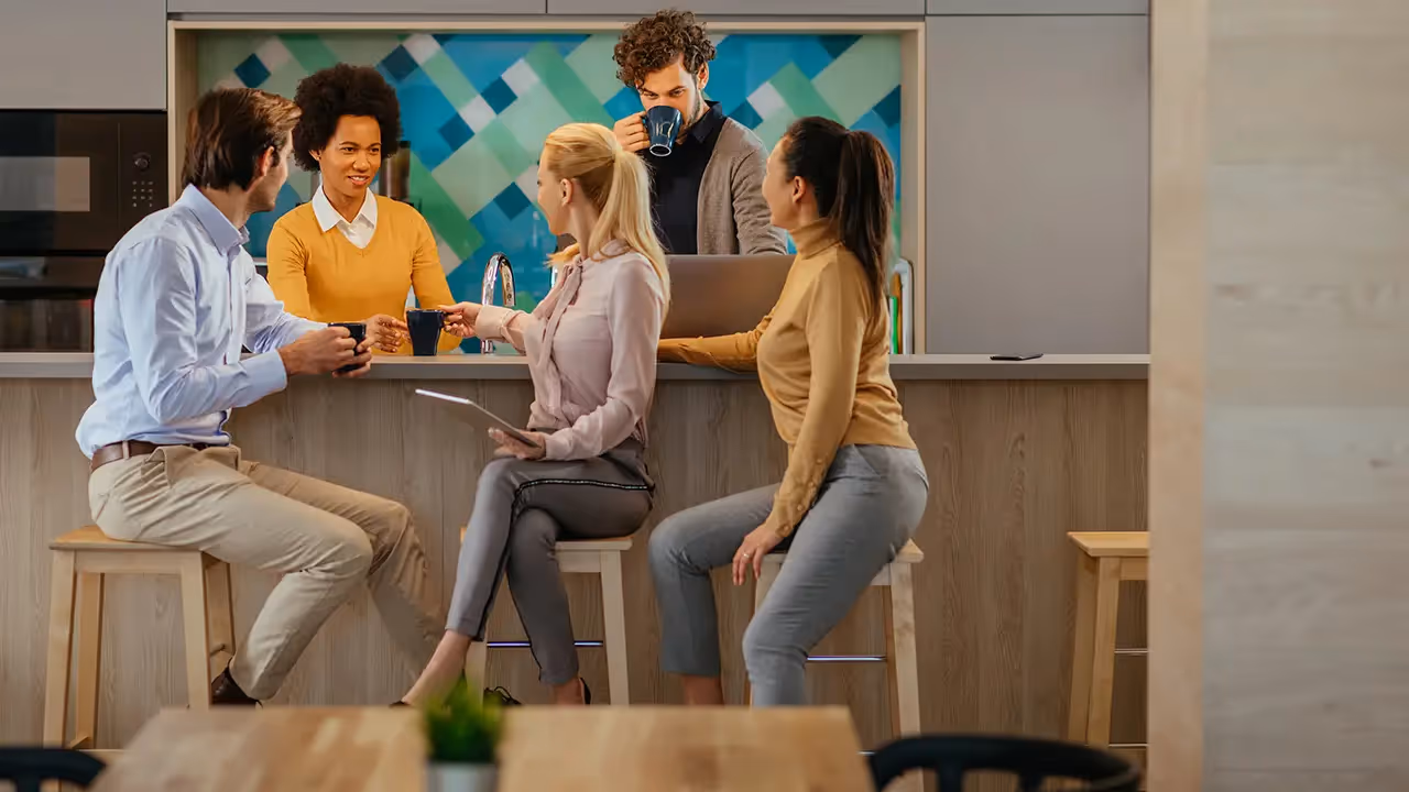 20 Digital Signage Ideas for Workplace Break Rooms