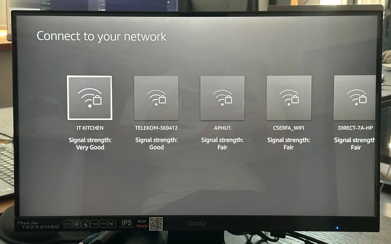 Amazon Fire Stick setup internet