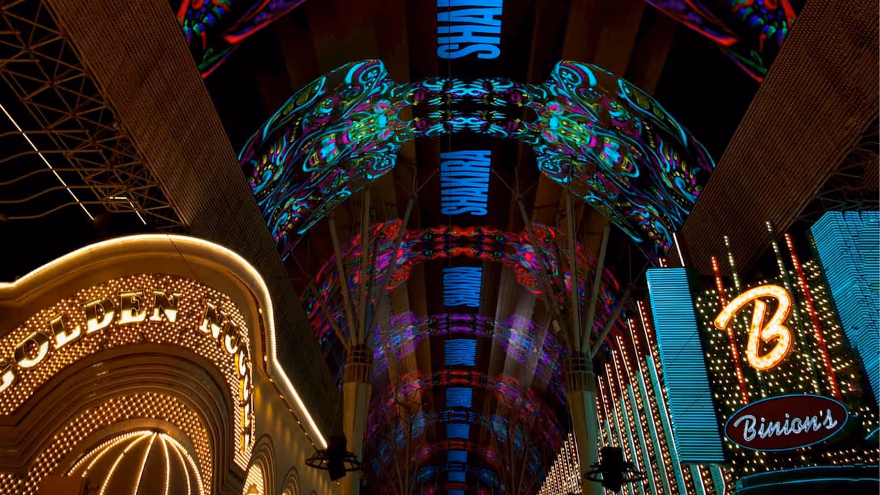 Viva Vision Canopy Screen – Fremont Street, Las Vegas 