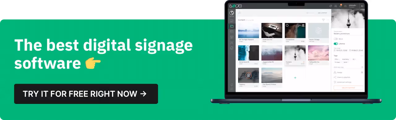 Best digital signage software