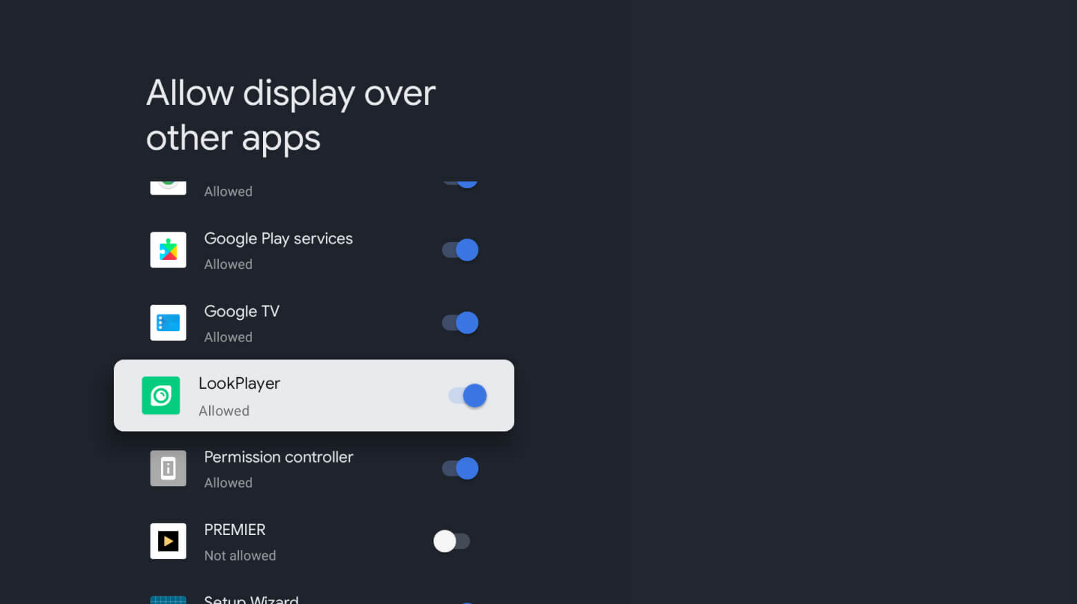 Display over other apps