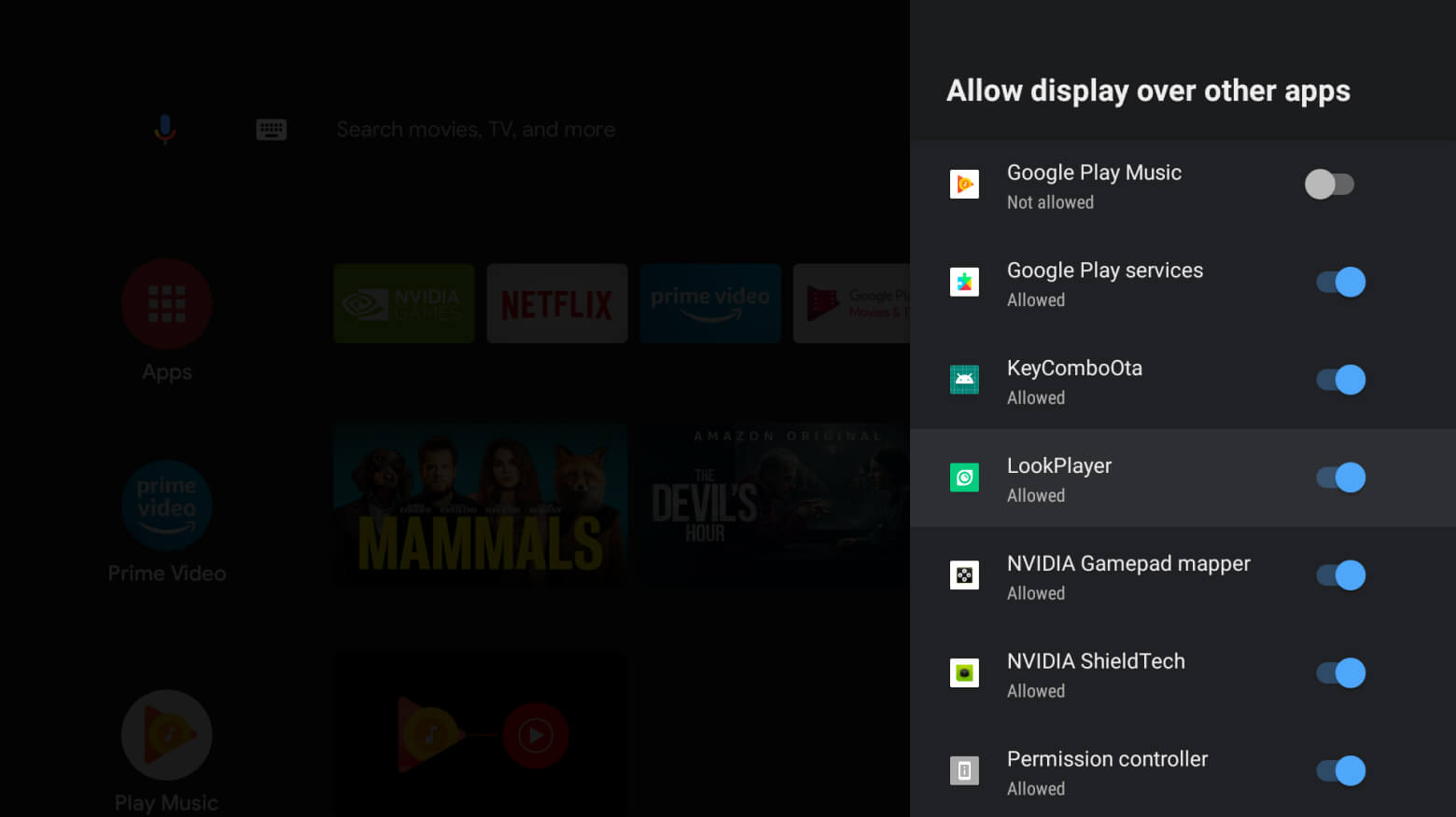 Display over other apps