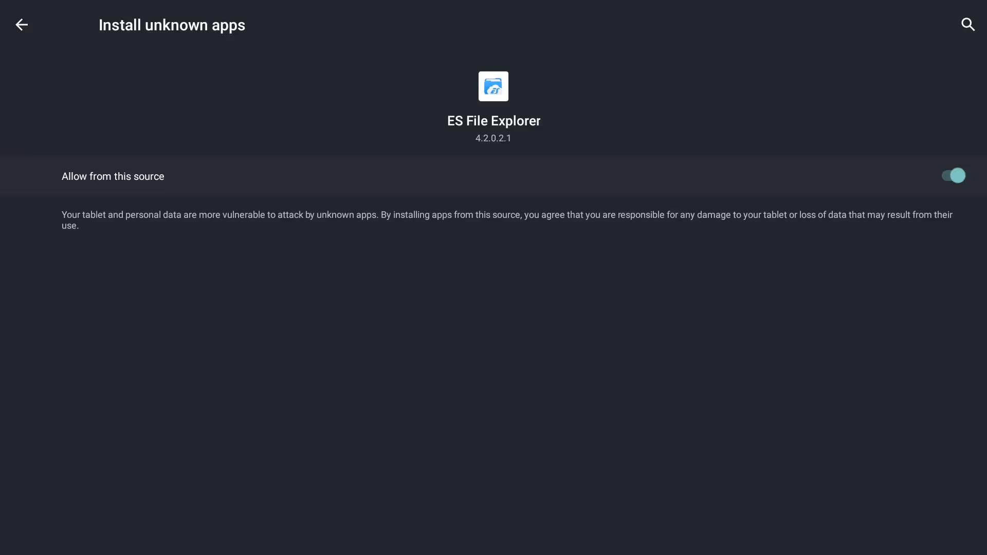 Permissions to install