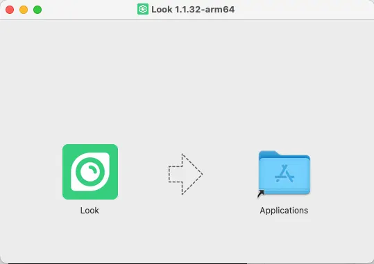 Moving Look to Applications on MacOS