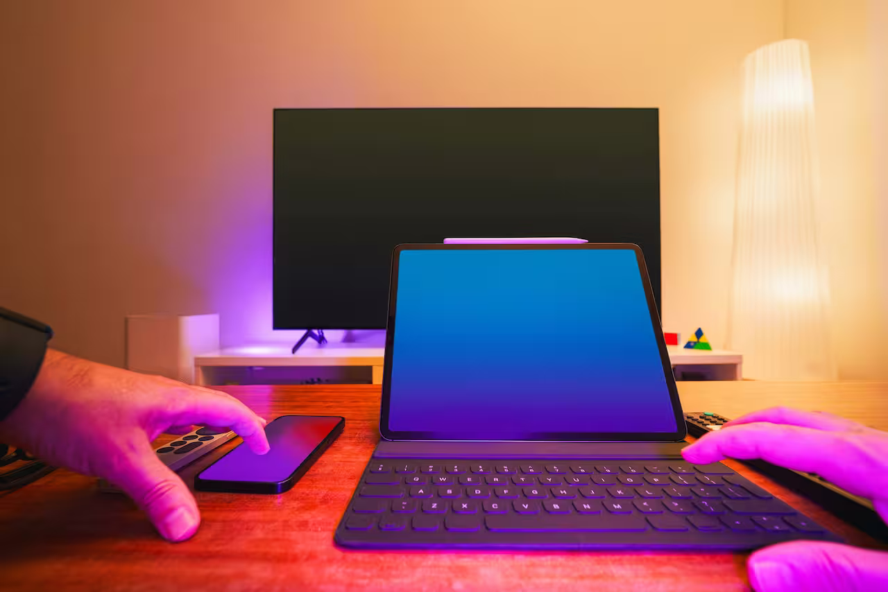 connecting phone with TV