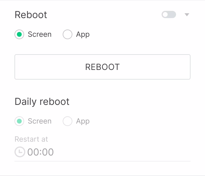 Reboot